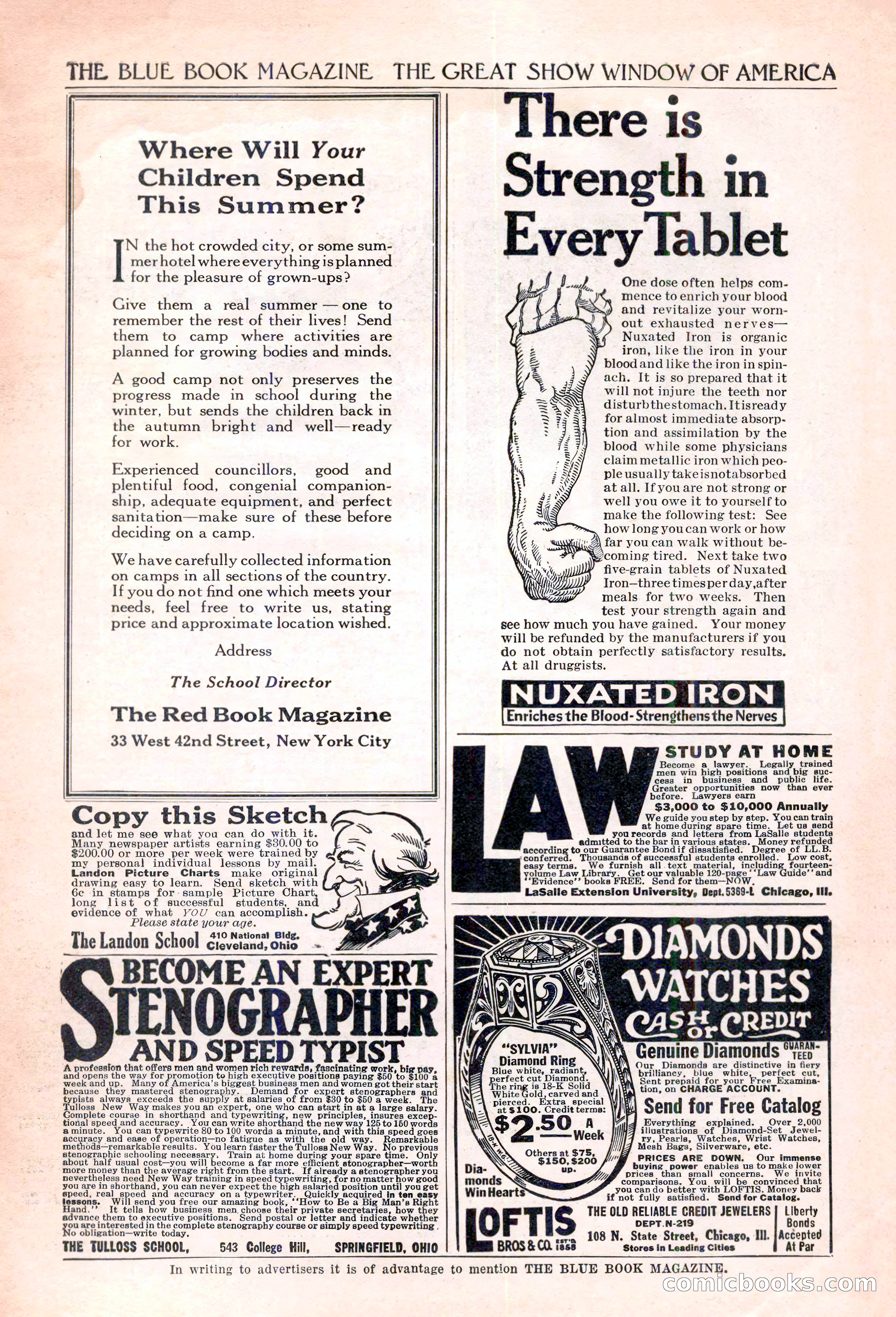The Blue Book Magazine, May 1922 — page 203 of 208