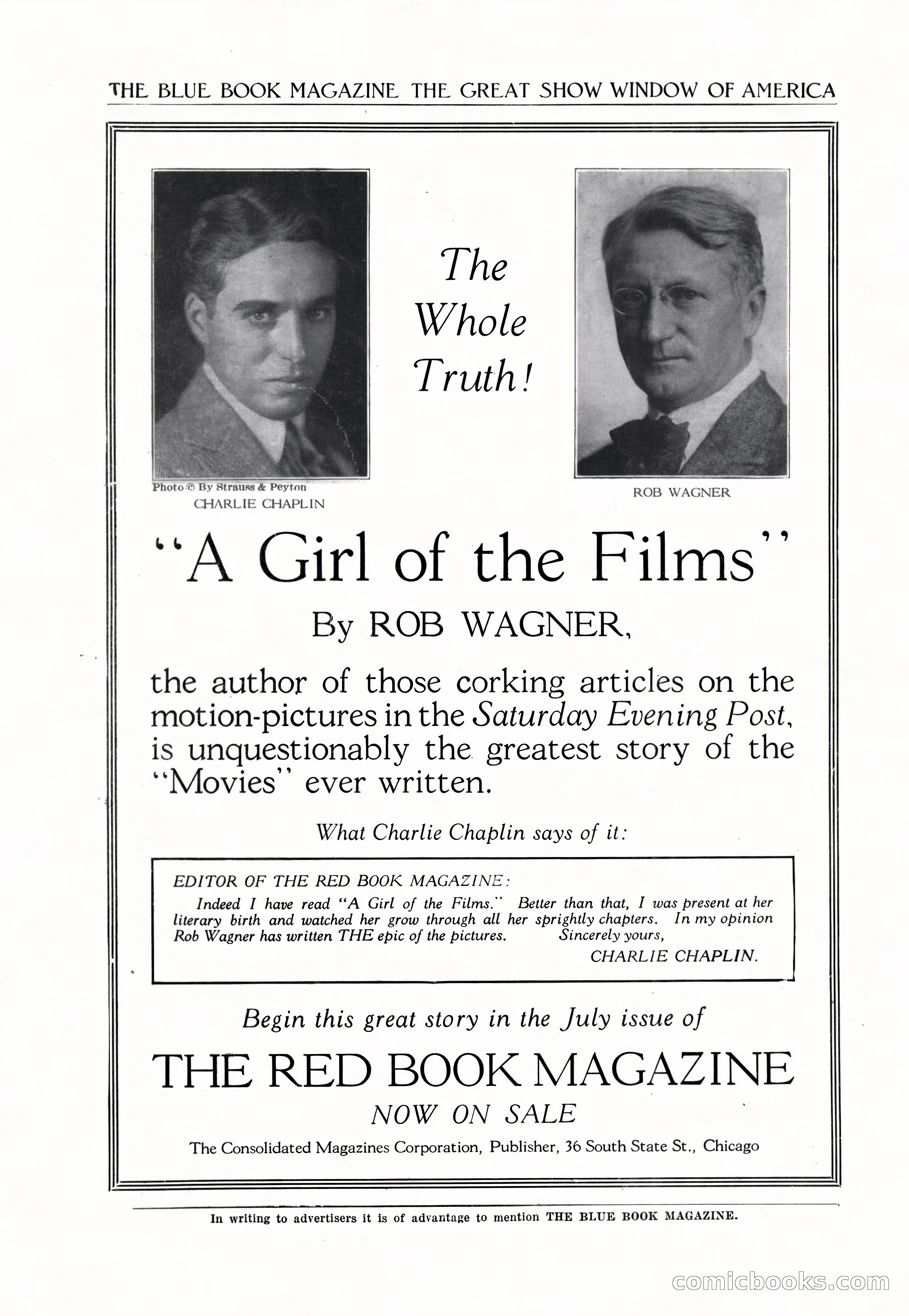 The Blue Book Magazine, August 1922 — page 2 of 208
