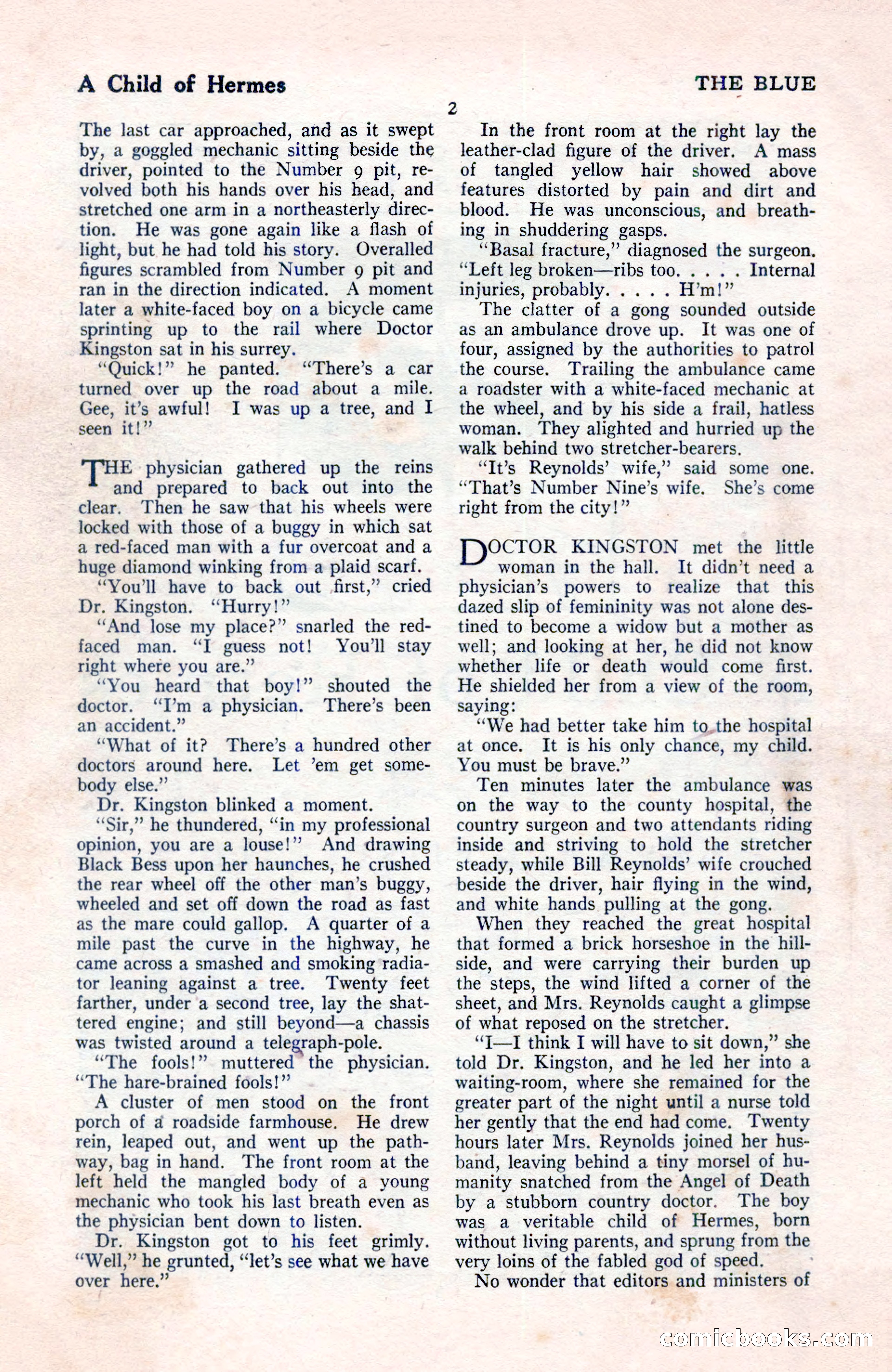 The Blue Book Magazine, August 1922 — page 8 of 208