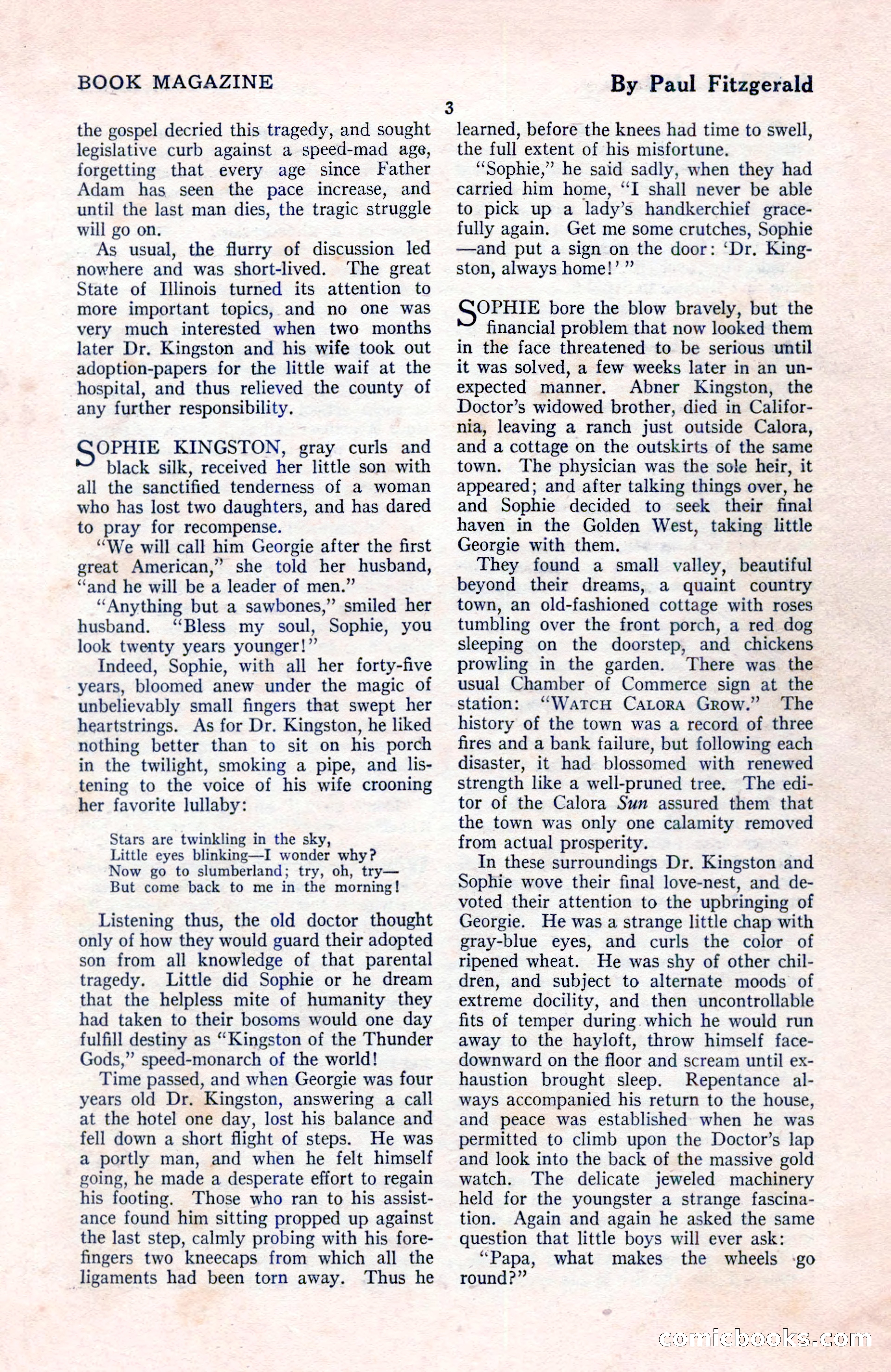 The Blue Book Magazine, August 1922 — page 9 of 208