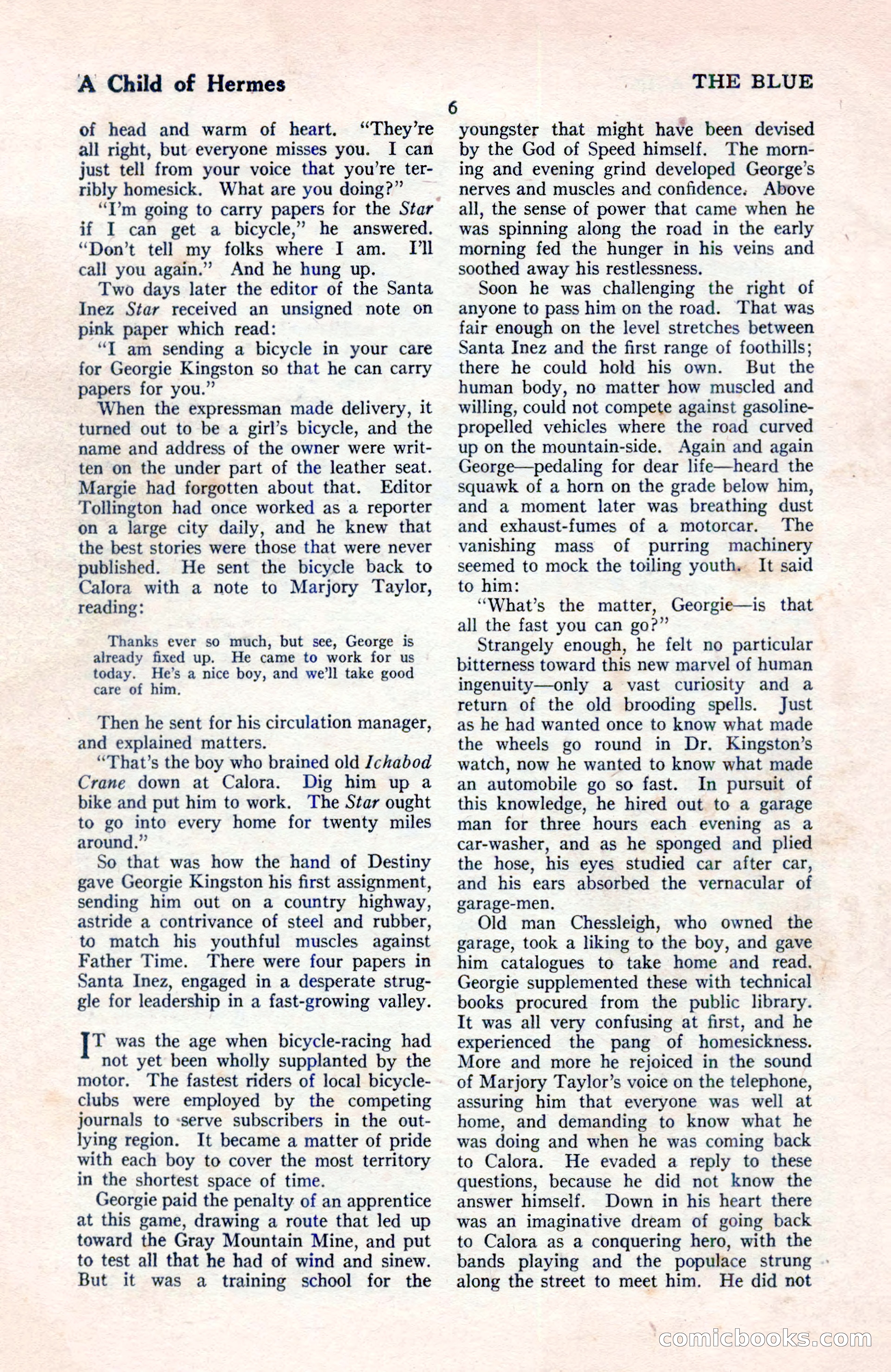 The Blue Book Magazine, August 1922 — page 12 of 208