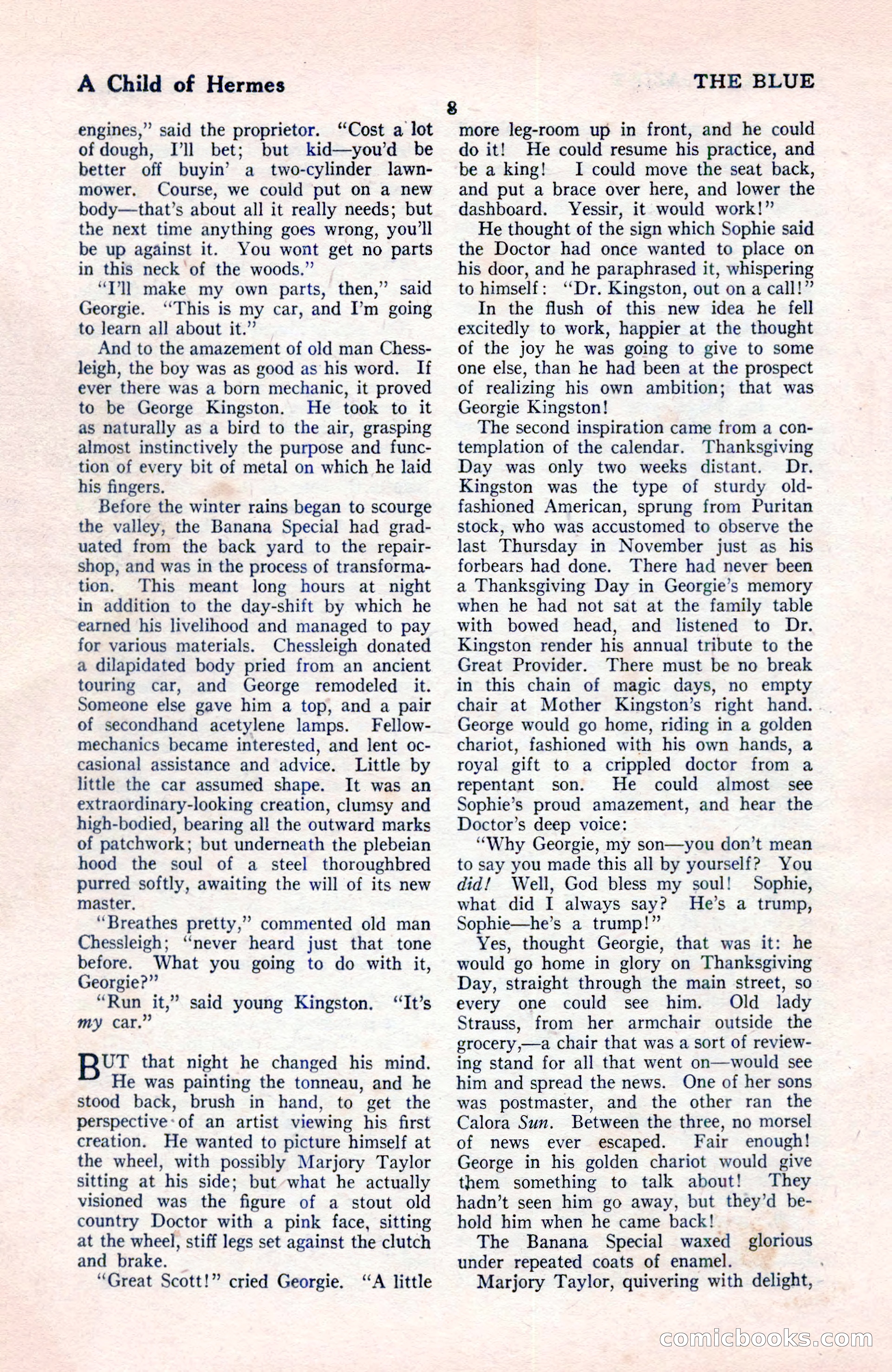 The Blue Book Magazine, August 1922 — page 14 of 208
