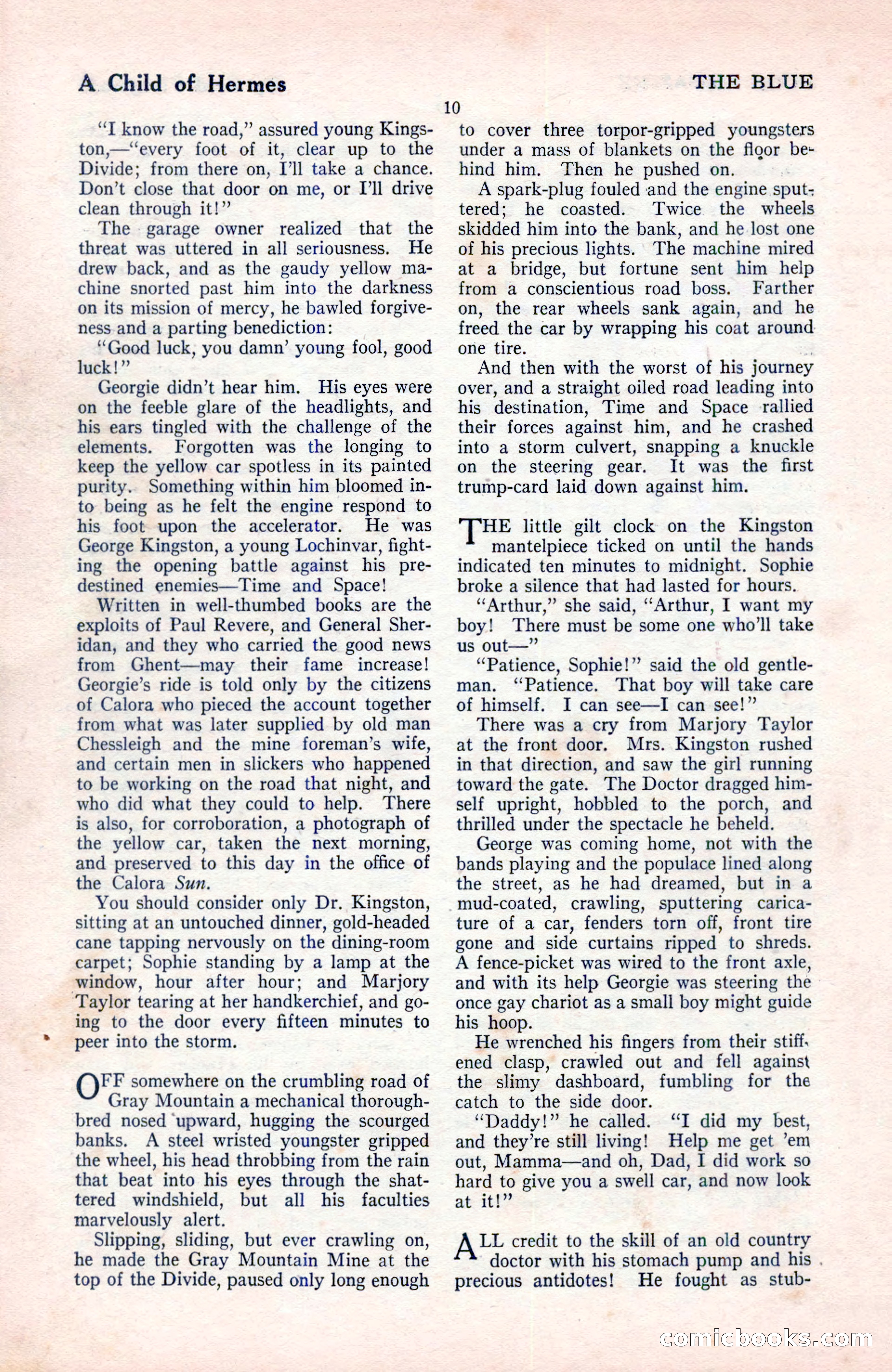The Blue Book Magazine, August 1922 — page 16 of 208