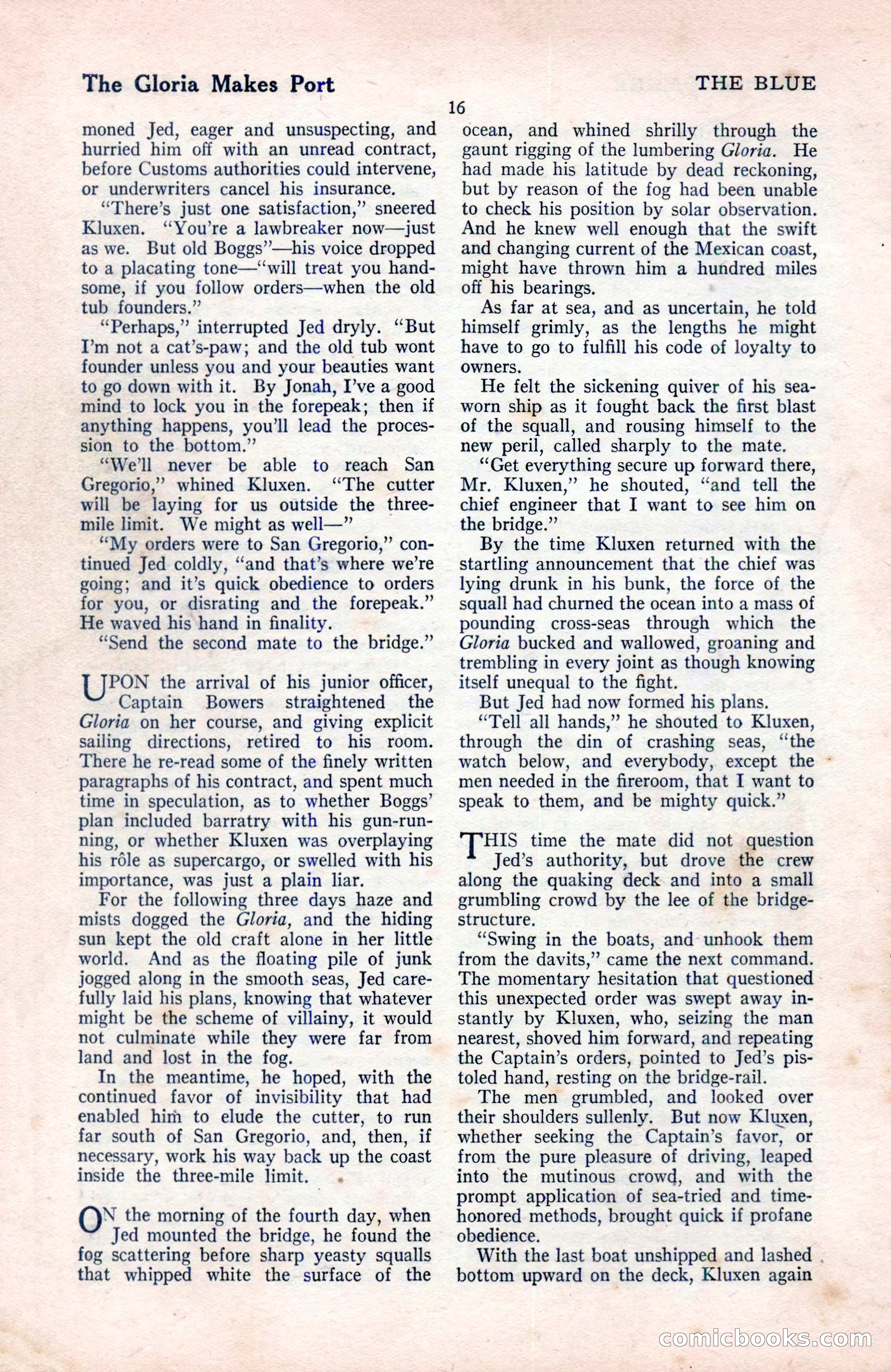 The Blue Book Magazine, August 1922 — page 22 of 208