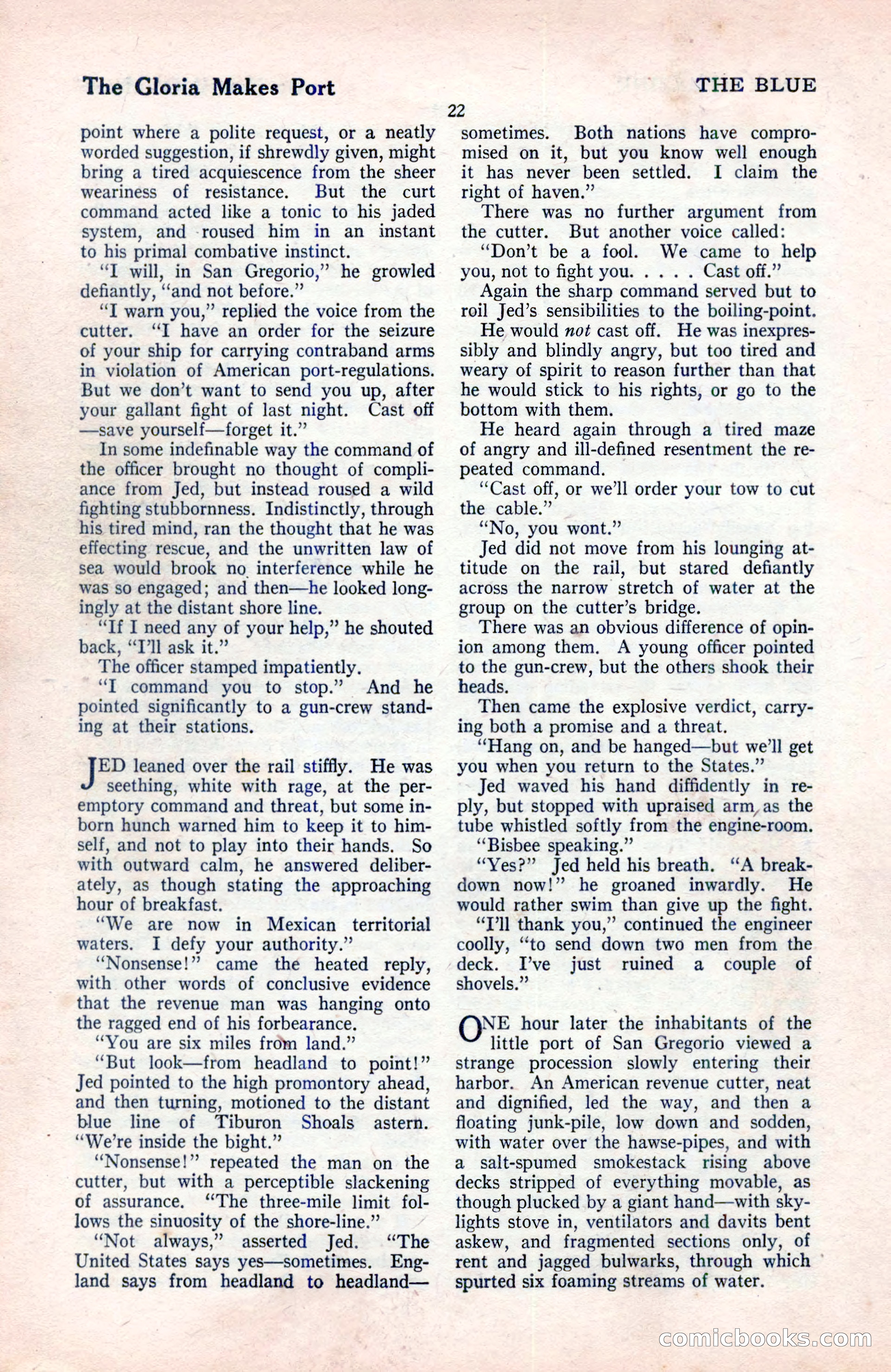 The Blue Book Magazine, August 1922 — page 28 of 208
