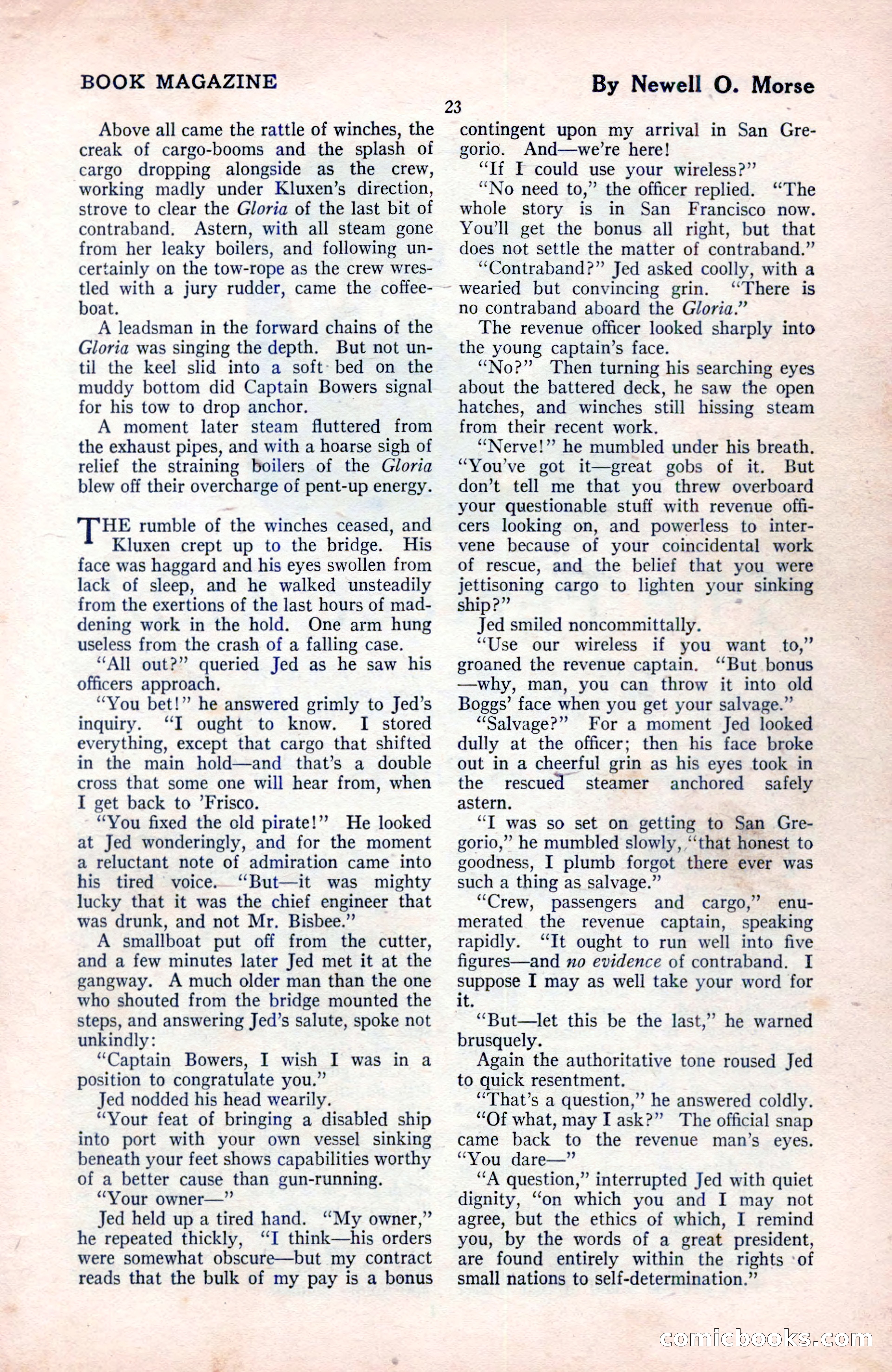 The Blue Book Magazine, August 1922 — page 29 of 208