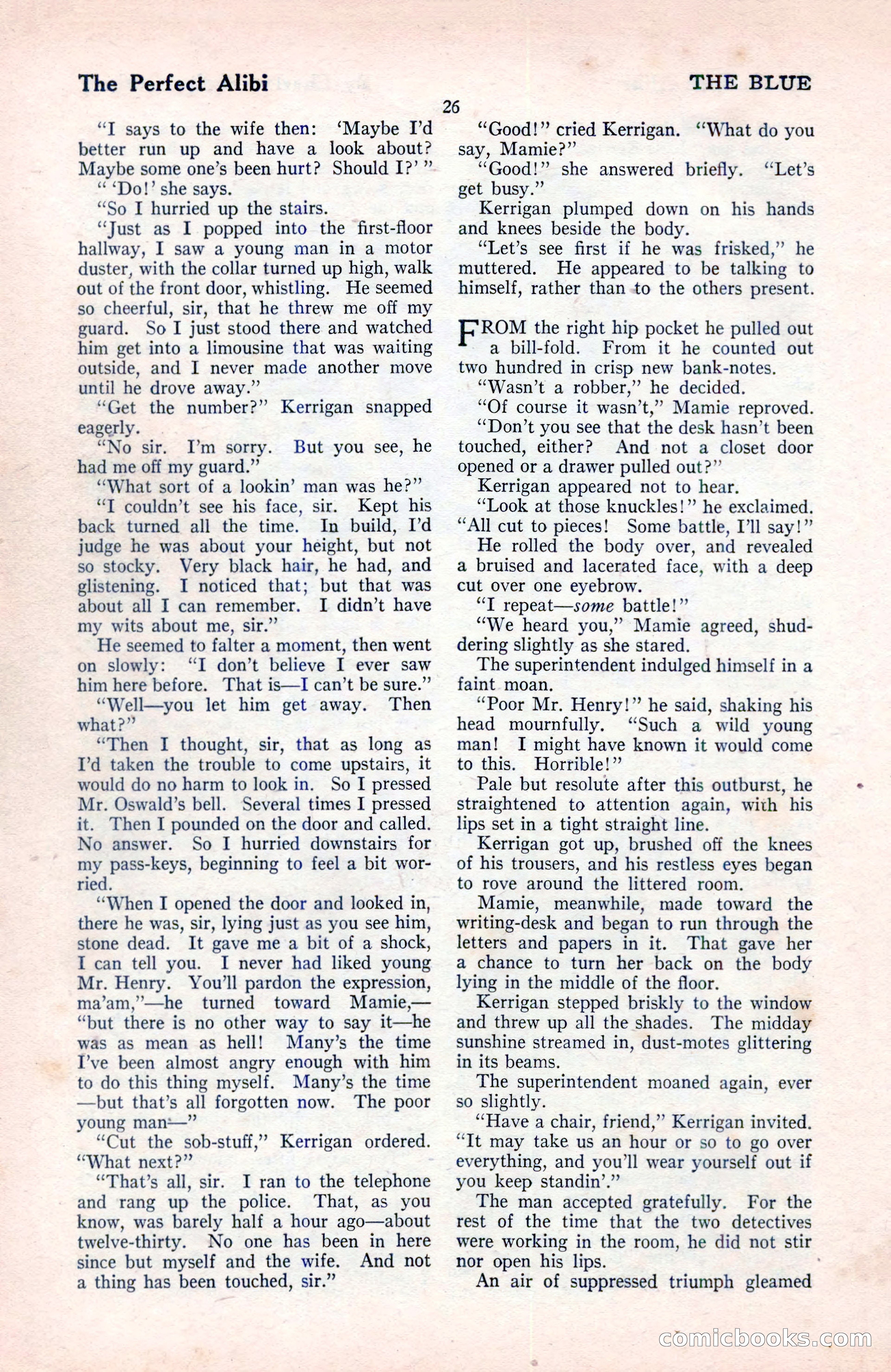 The Blue Book Magazine, August 1922 — page 32 of 208