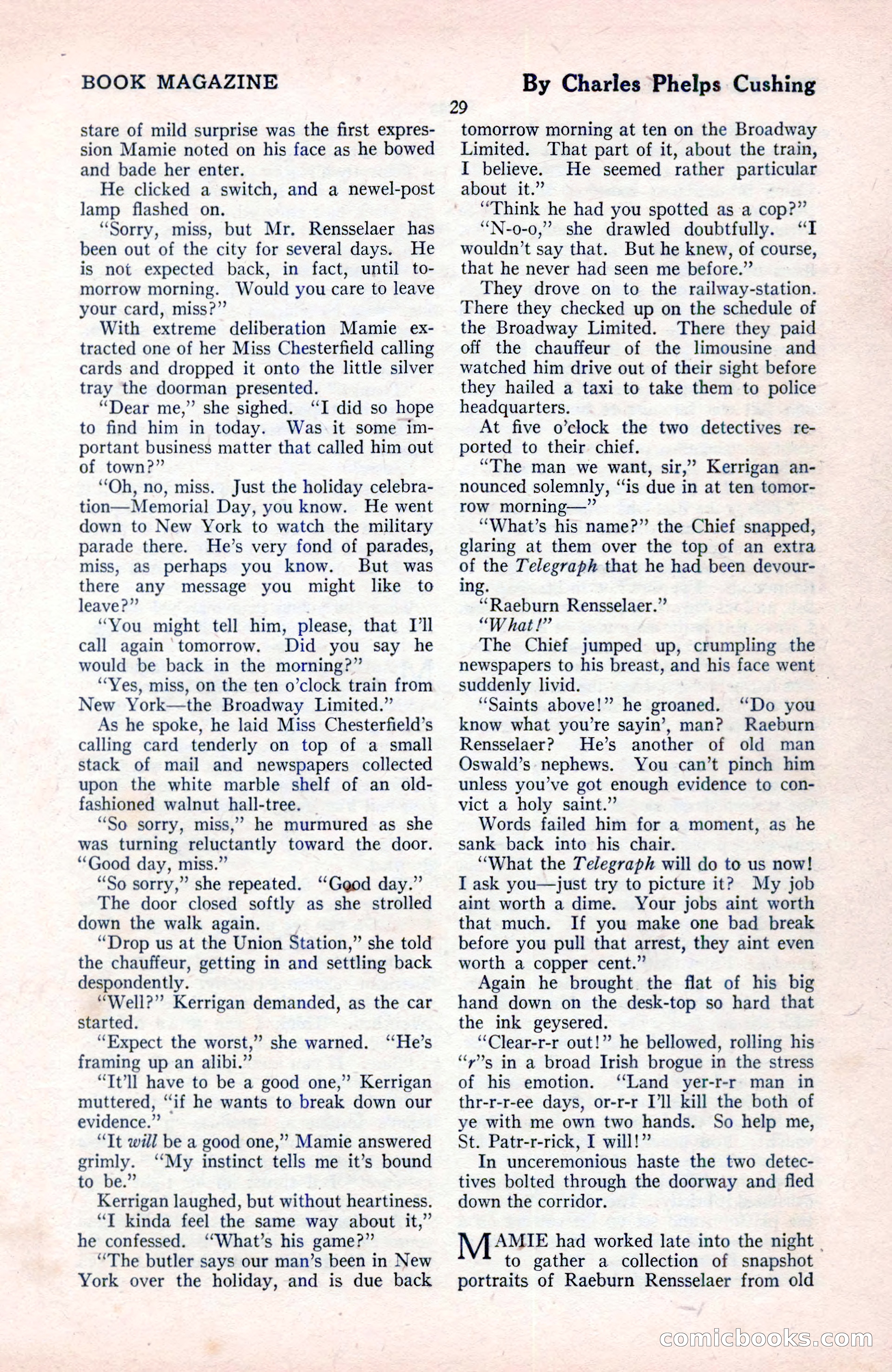 The Blue Book Magazine, August 1922 — page 35 of 208