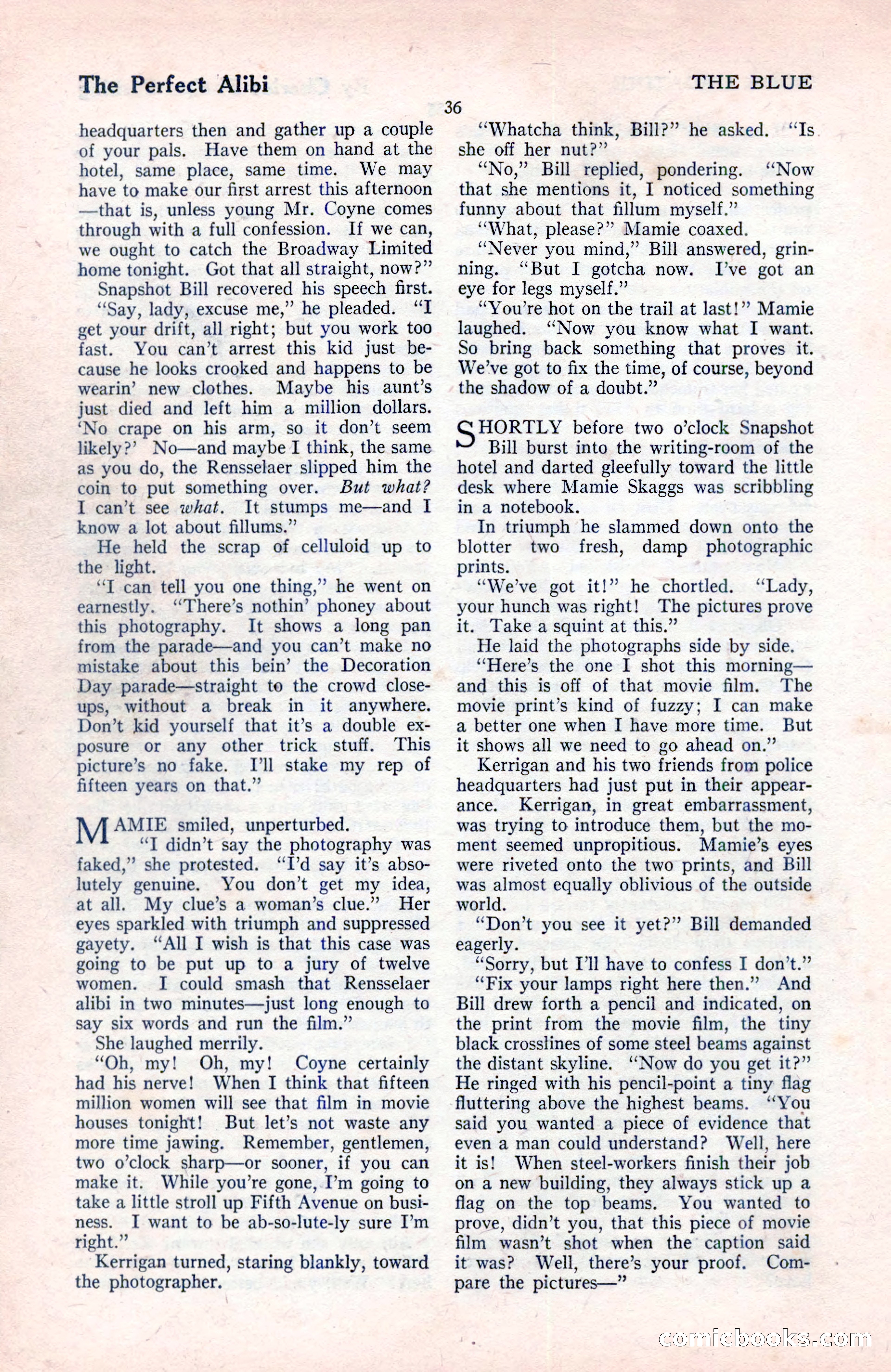 The Blue Book Magazine, August 1922 — page 42 of 208