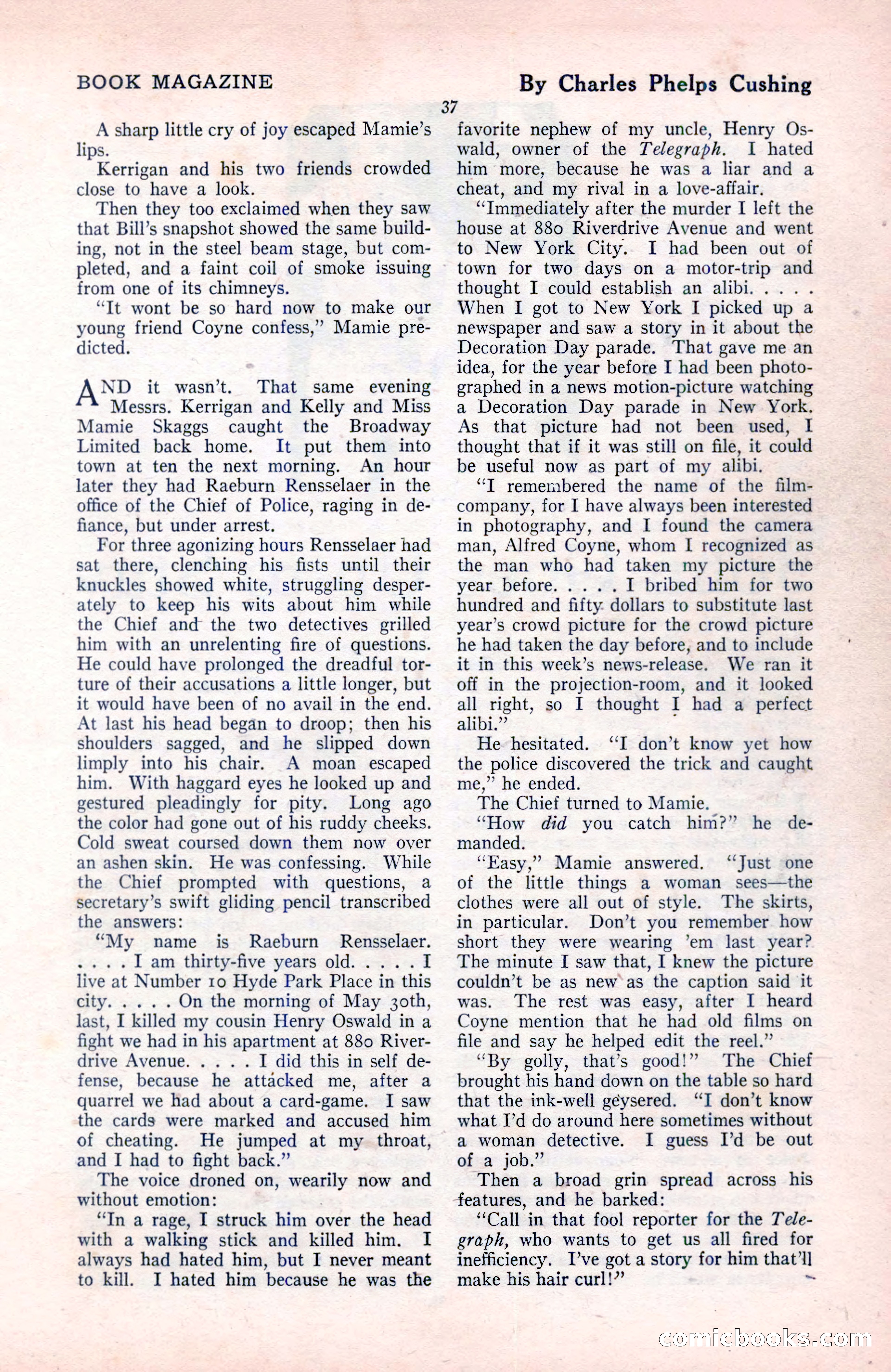 The Blue Book Magazine, August 1922 — page 43 of 208