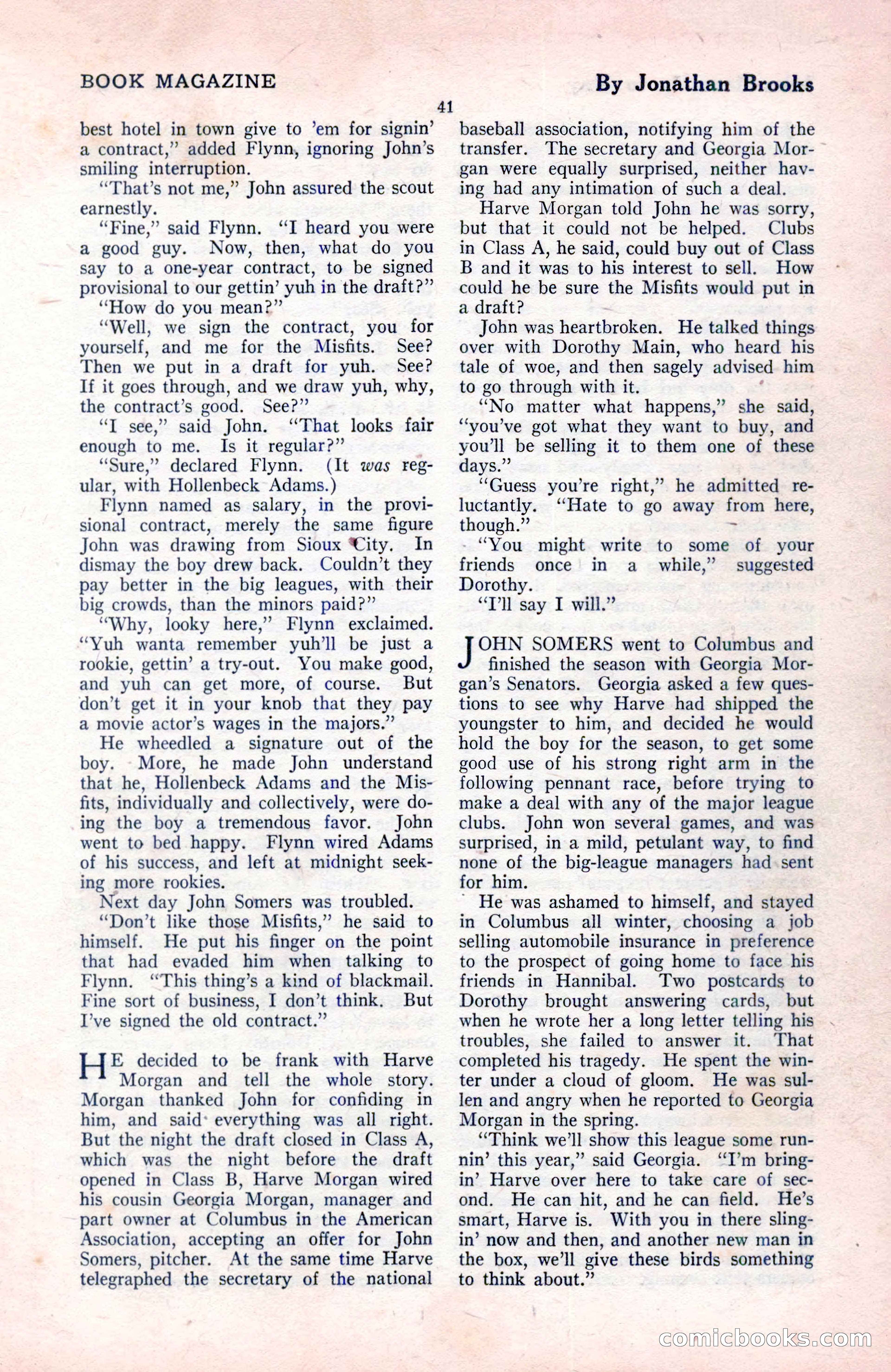 The Blue Book Magazine, August 1922 — page 47 of 208