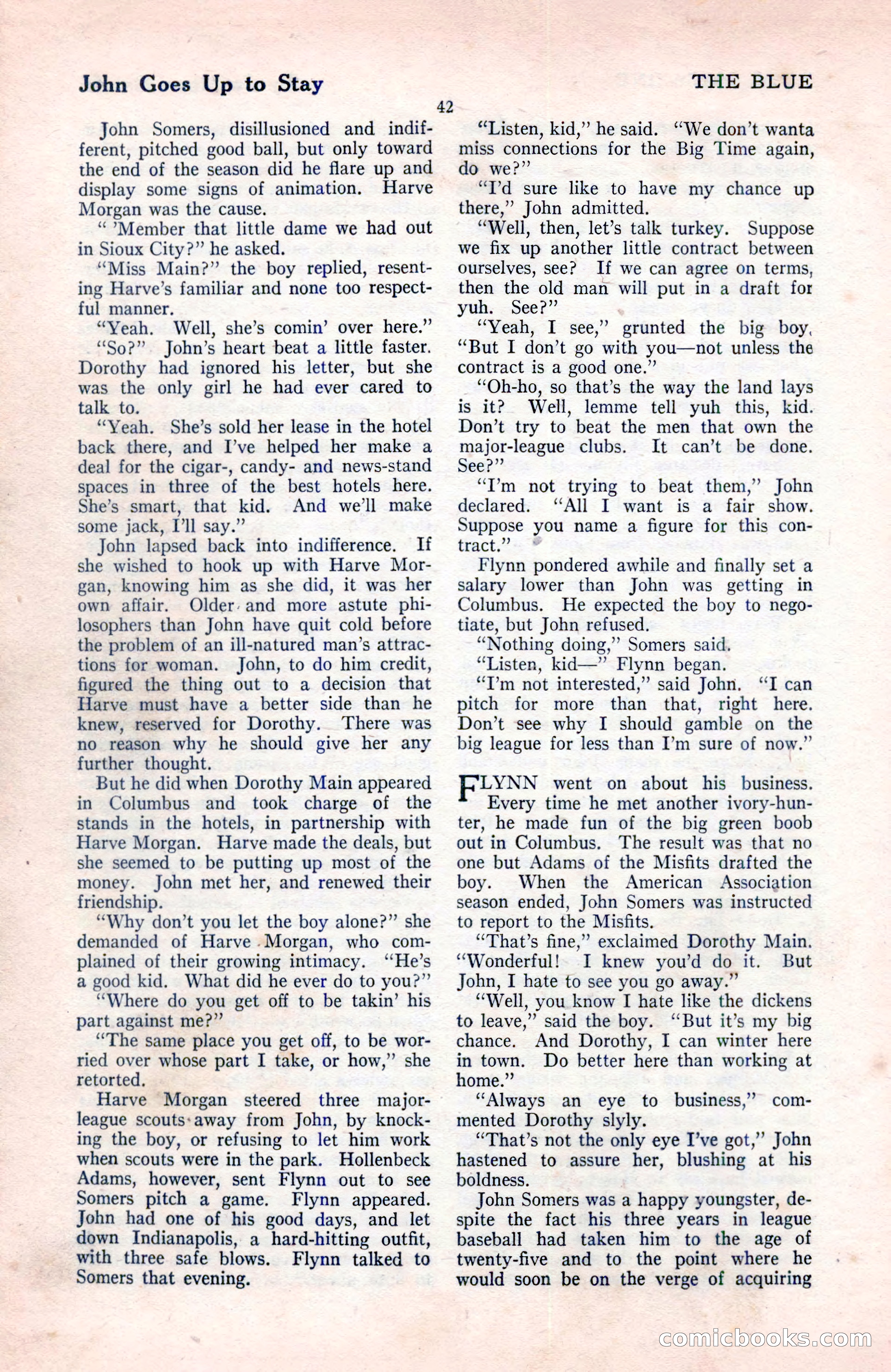 The Blue Book Magazine, August 1922 — page 48 of 208
