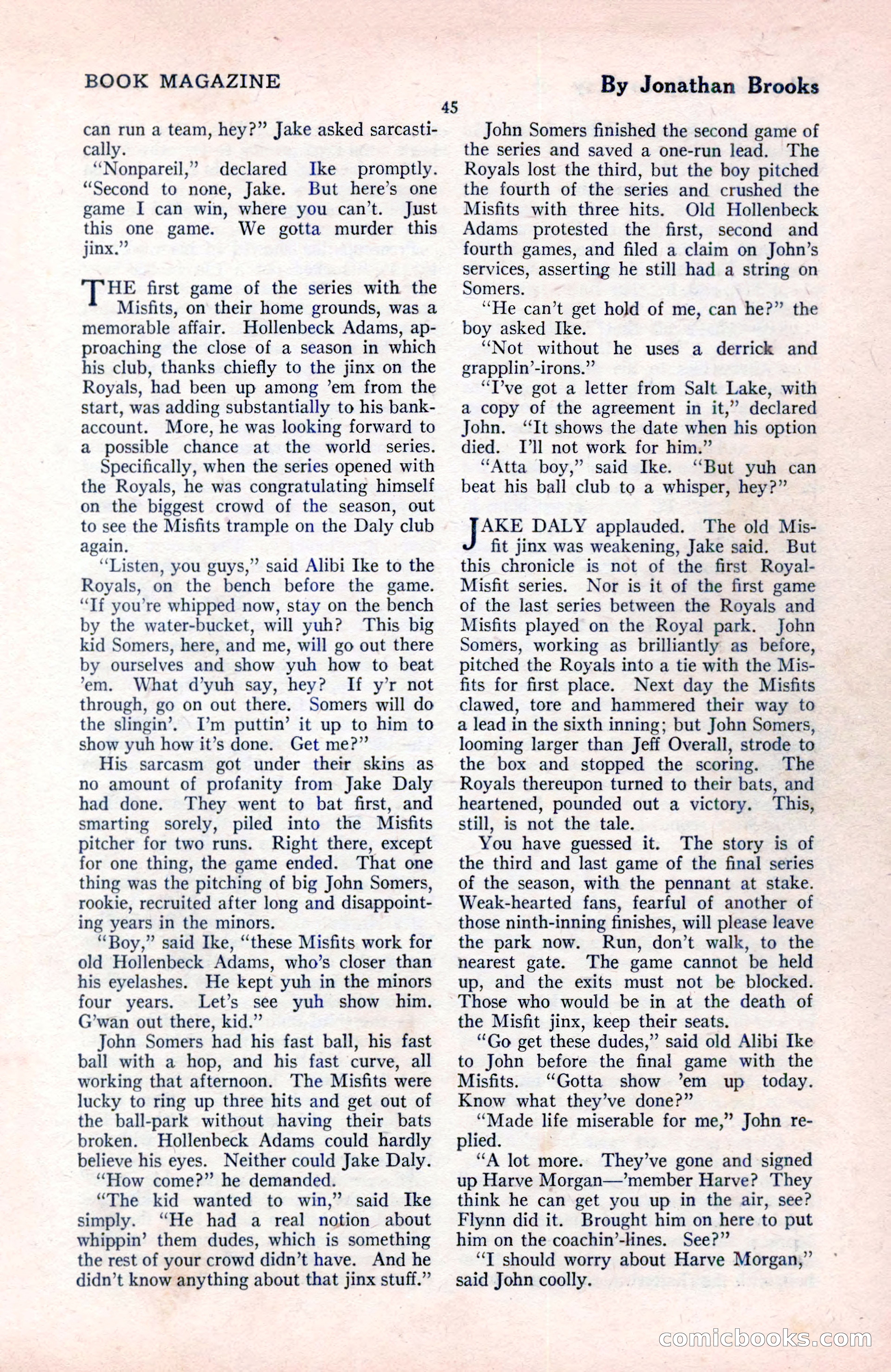 The Blue Book Magazine, August 1922 — page 51 of 208