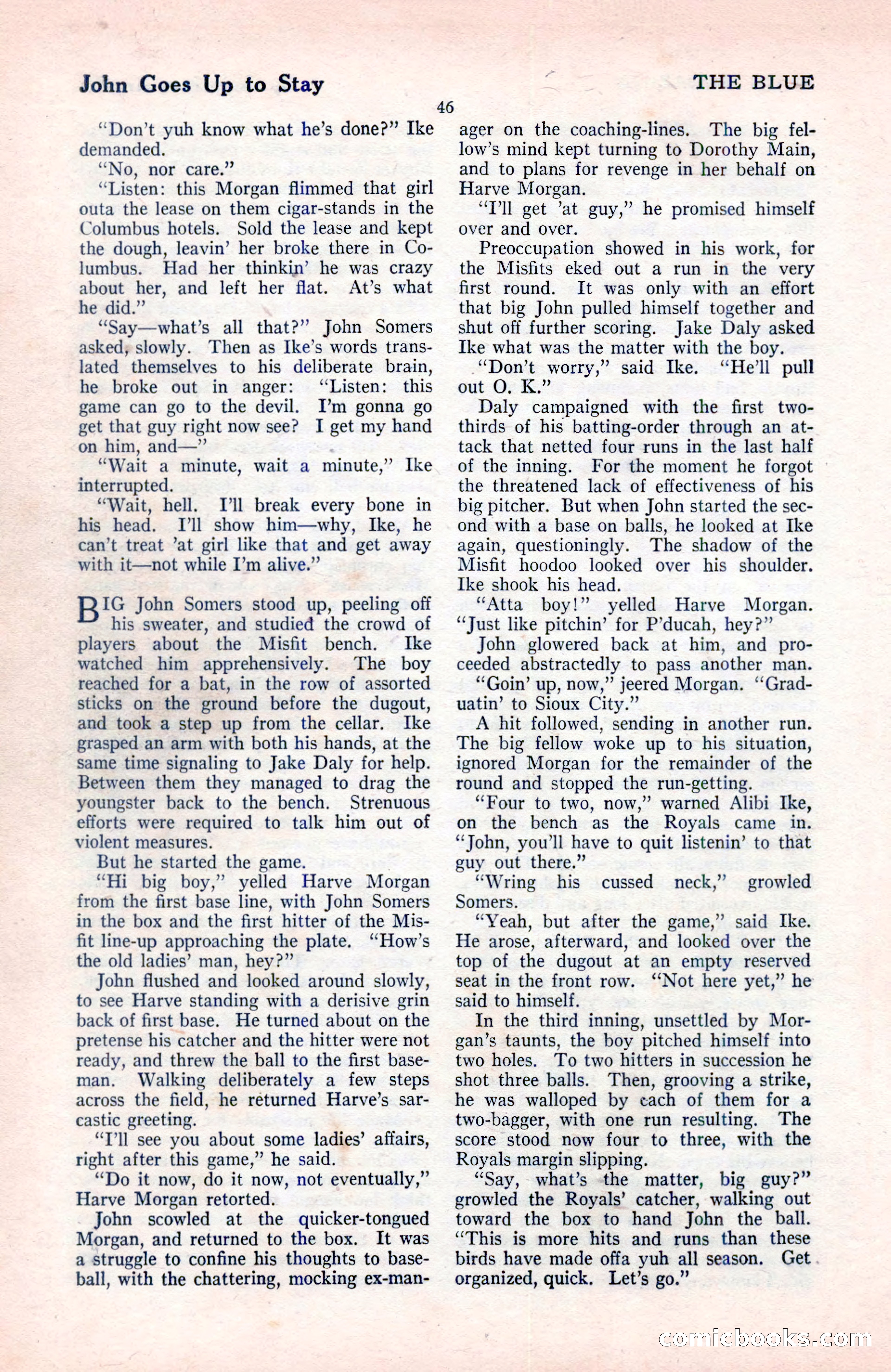 The Blue Book Magazine, August 1922 — page 52 of 208