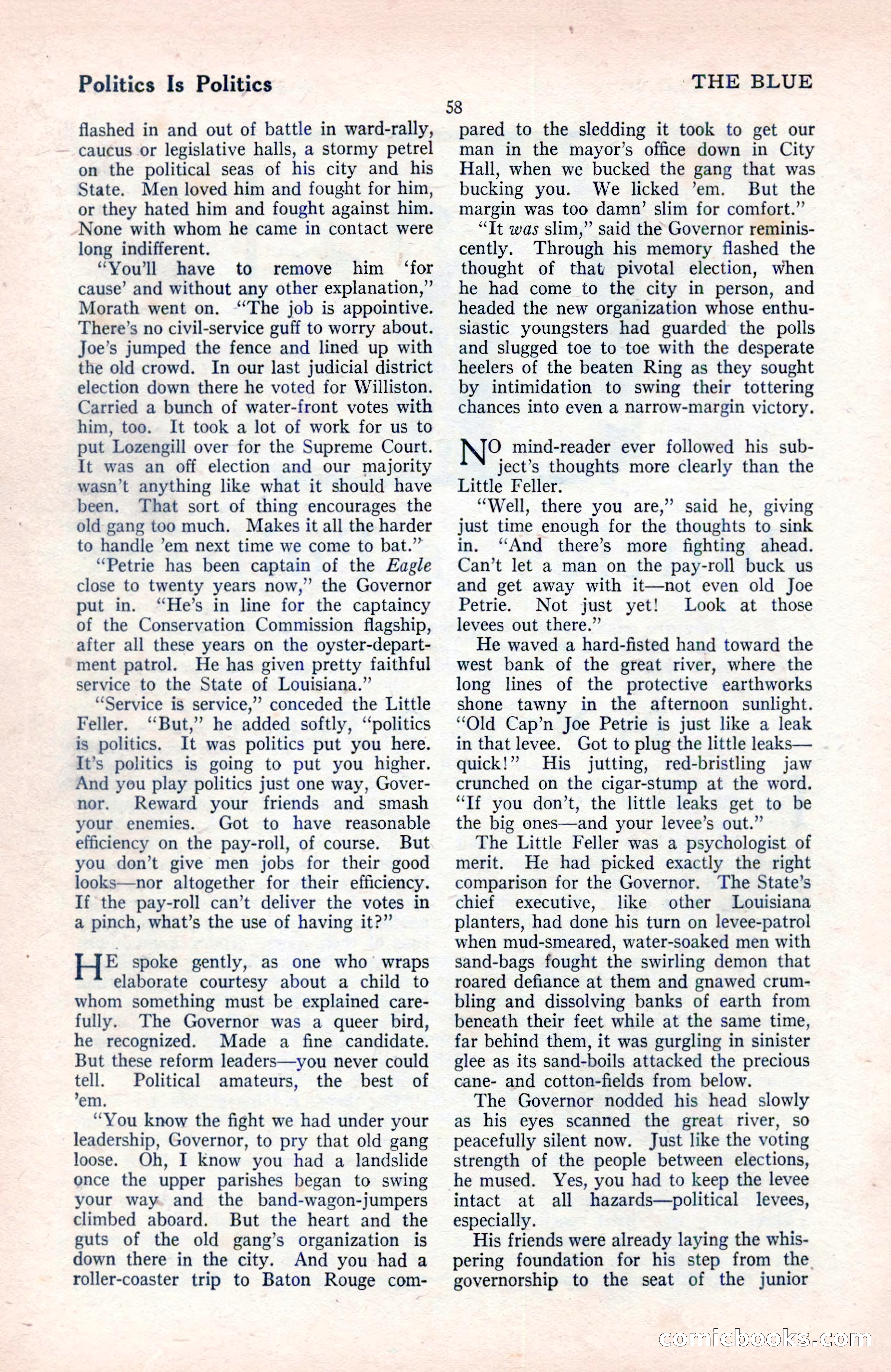 The Blue Book Magazine, August 1922 — page 64 of 208