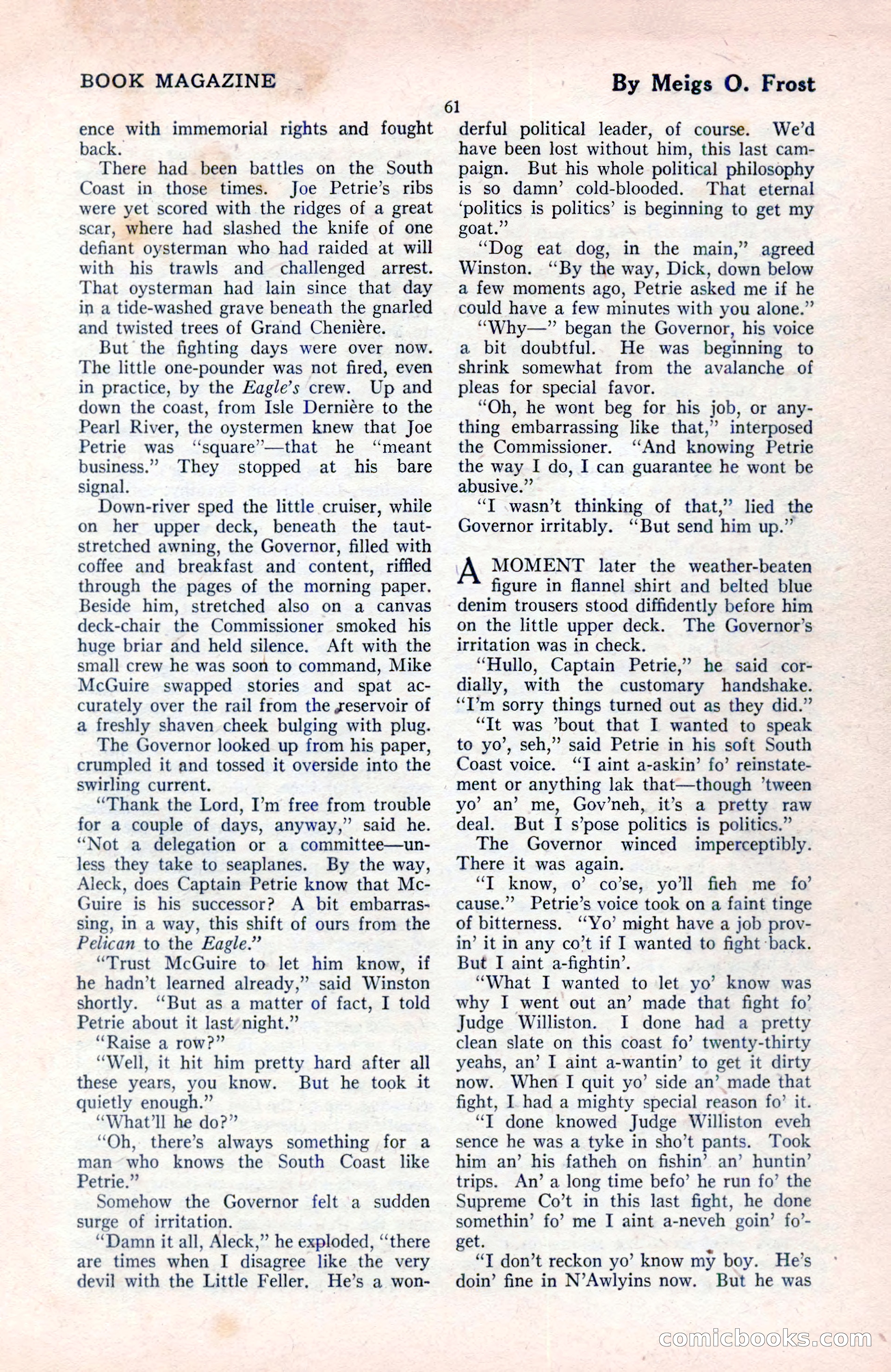 The Blue Book Magazine, August 1922 — page 67 of 208
