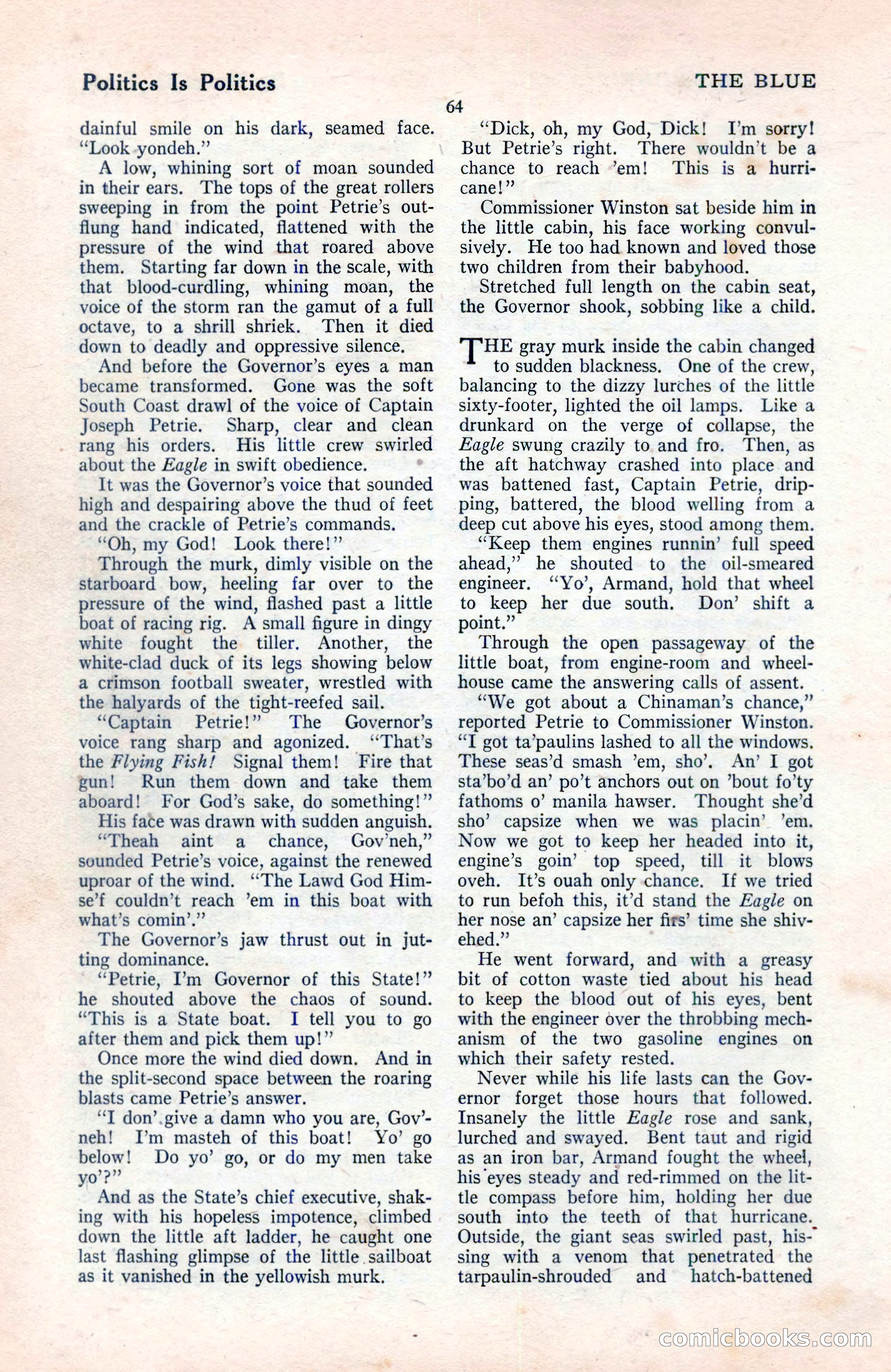 The Blue Book Magazine, August 1922 — page 70 of 208