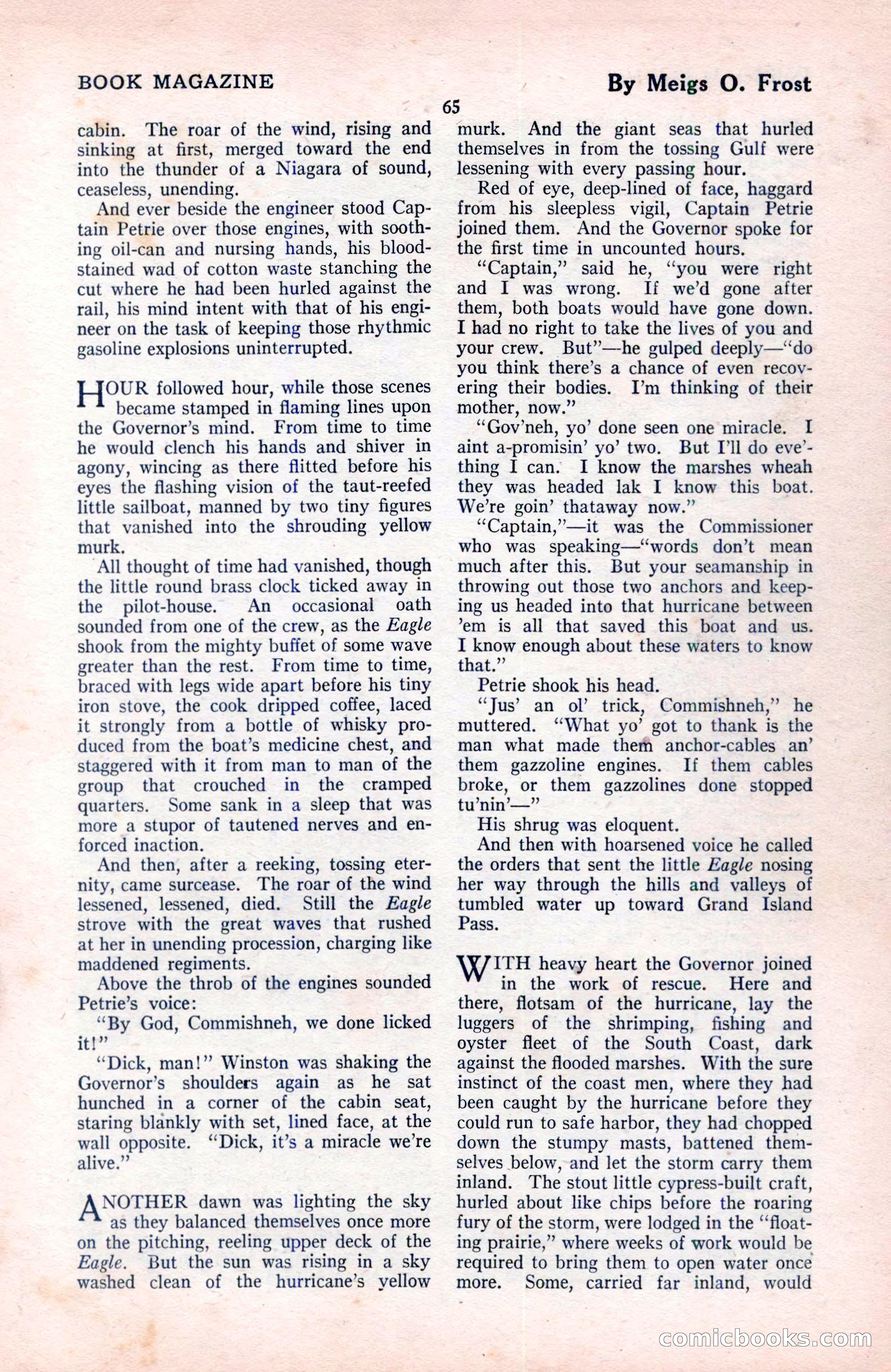 The Blue Book Magazine, August 1922 — page 71 of 208