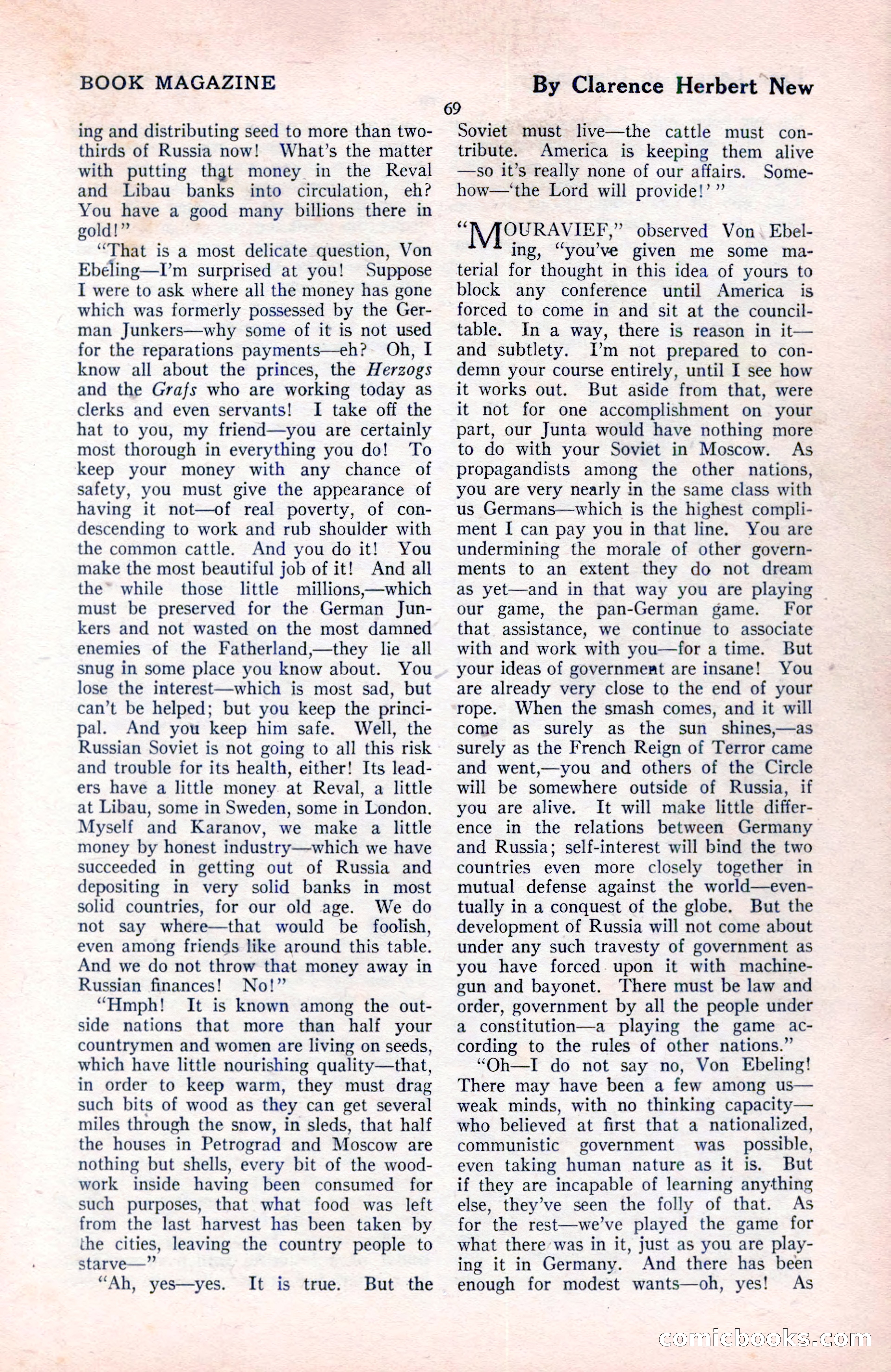 The Blue Book Magazine, August 1922 — page 75 of 208