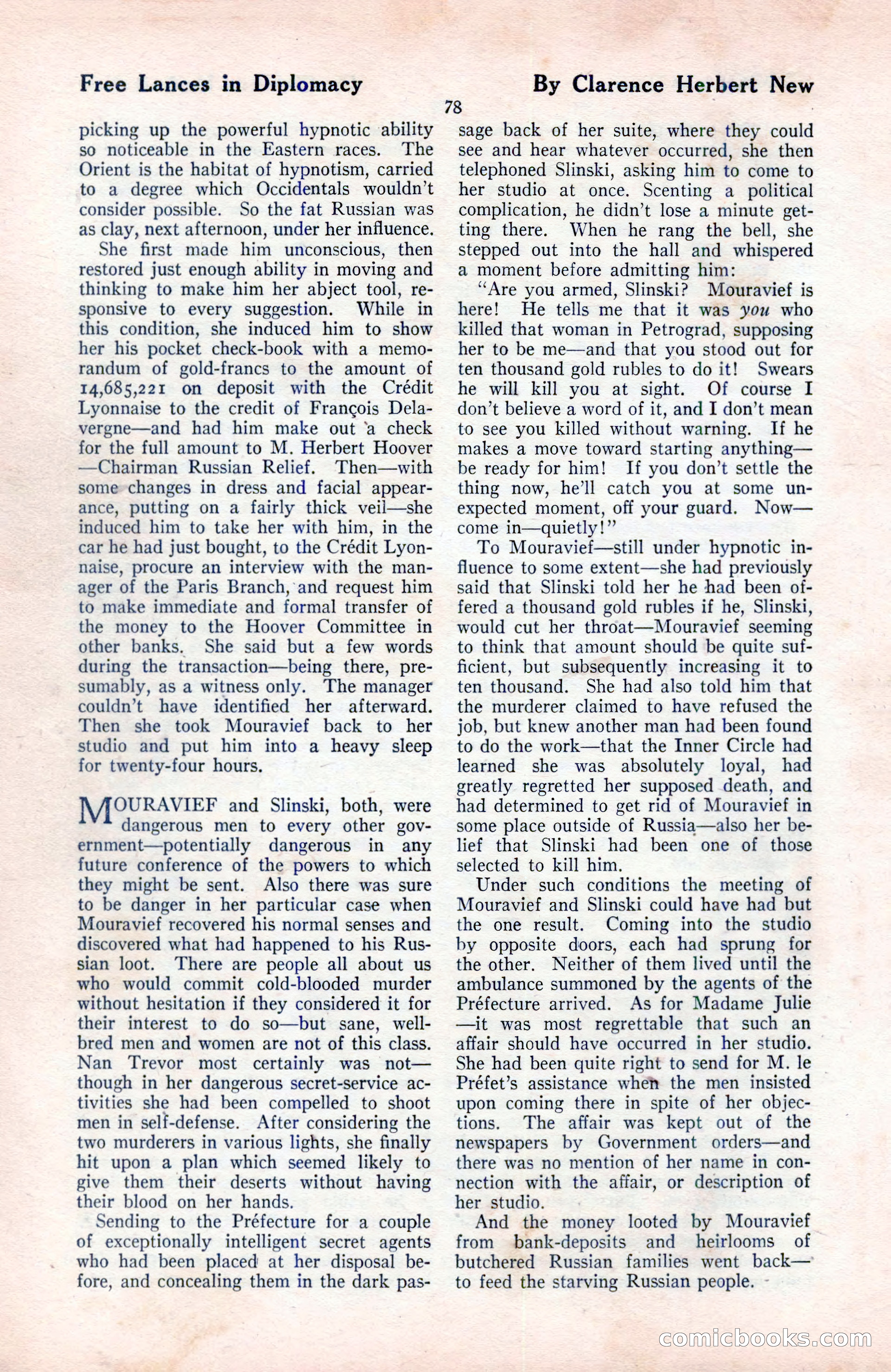 The Blue Book Magazine, August 1922 — page 84 of 208