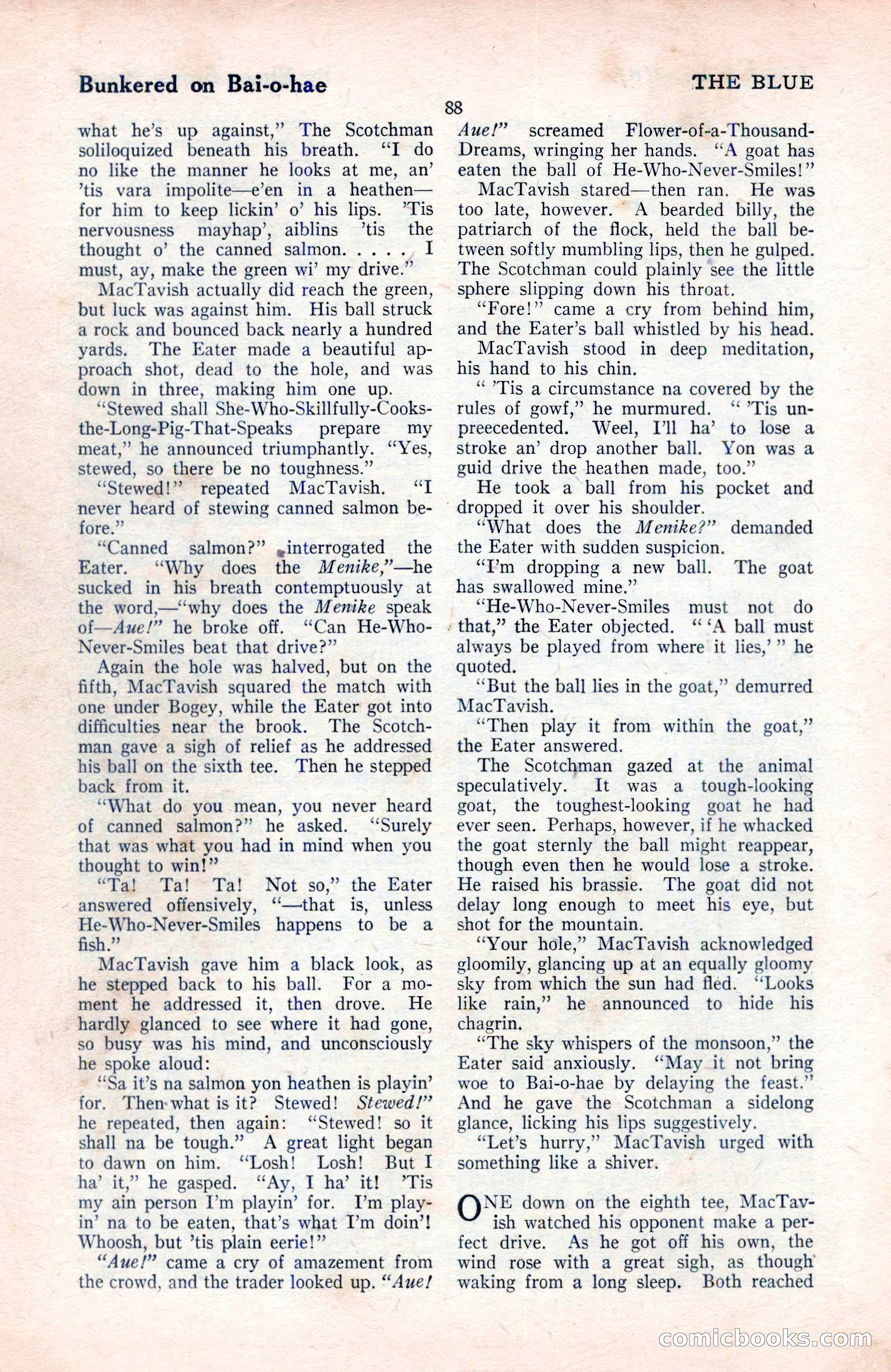 The Blue Book Magazine, August 1922 — page 94 of 208