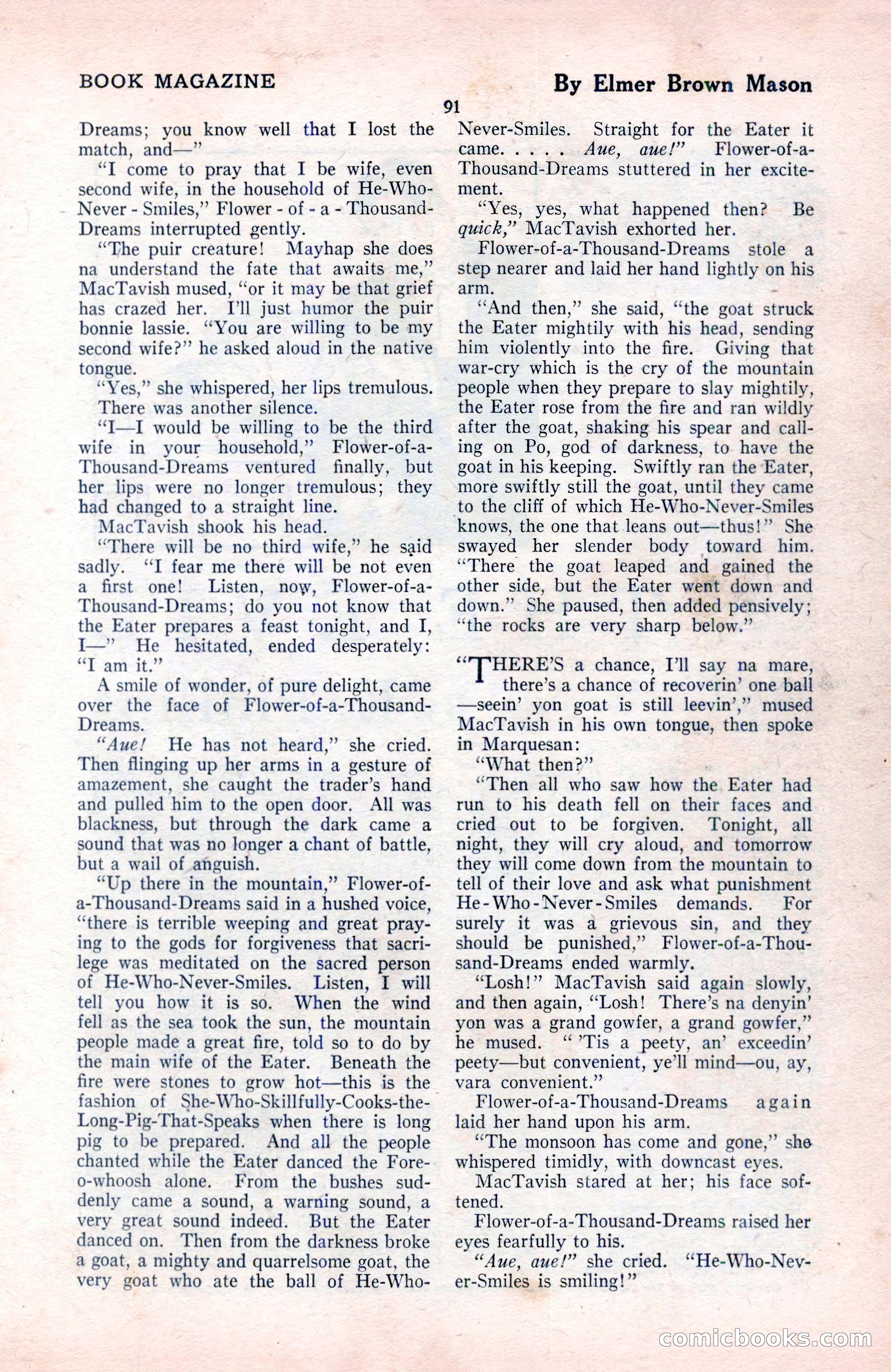 The Blue Book Magazine, August 1922 — page 97 of 208
