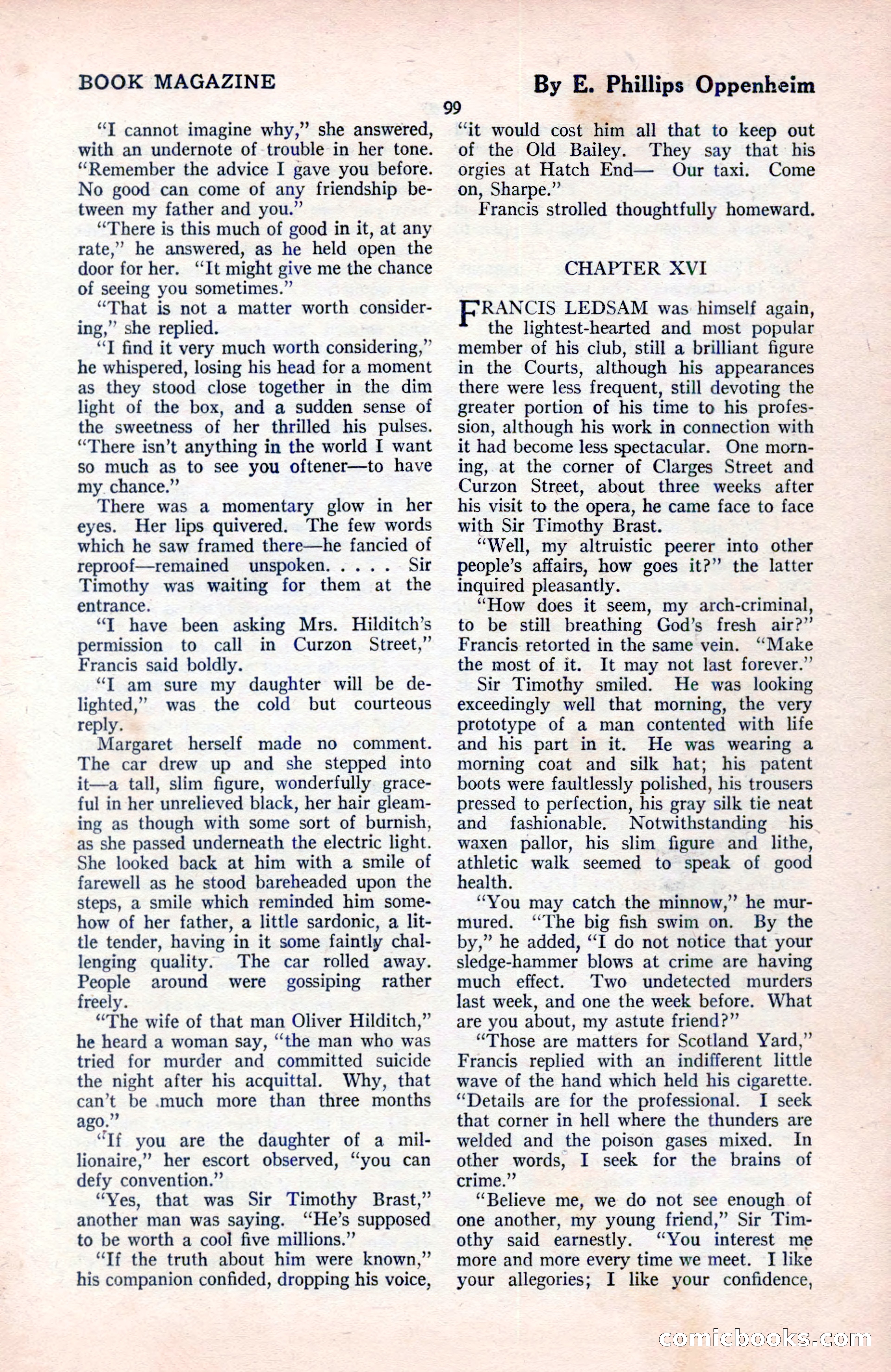 The Blue Book Magazine, August 1922 — page 105 of 208