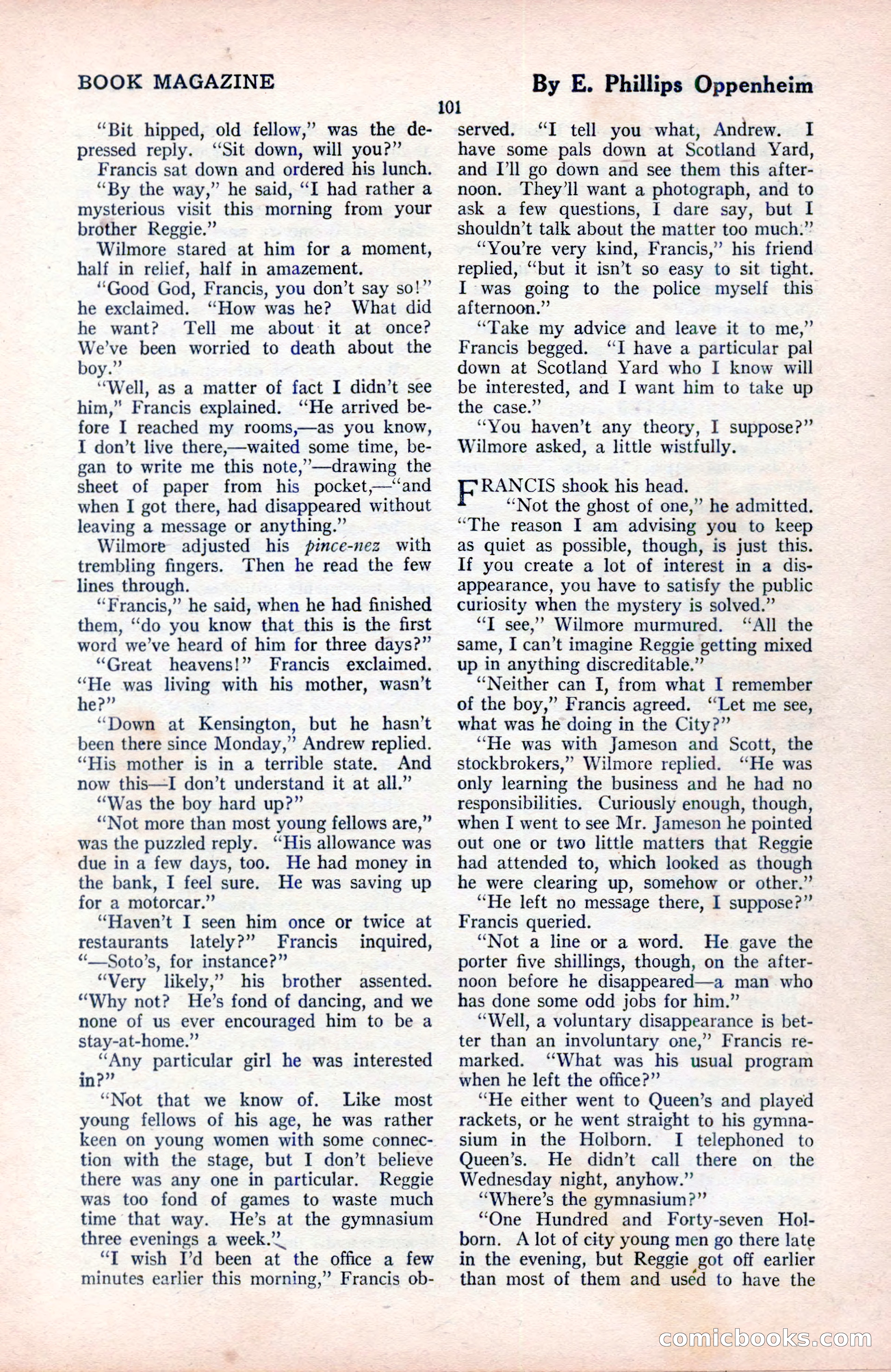 The Blue Book Magazine, August 1922 — page 107 of 208