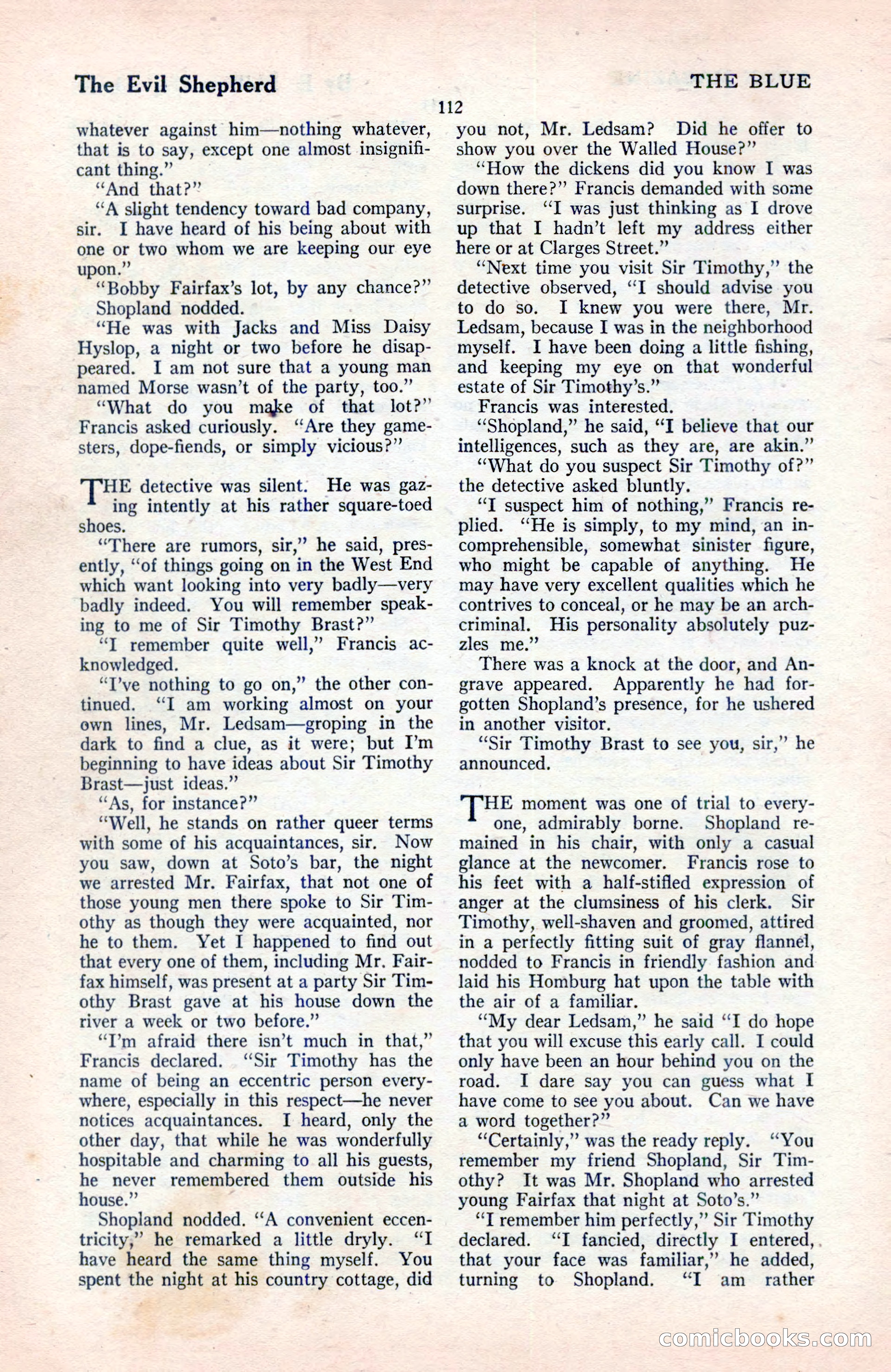 The Blue Book Magazine, August 1922 — page 118 of 208