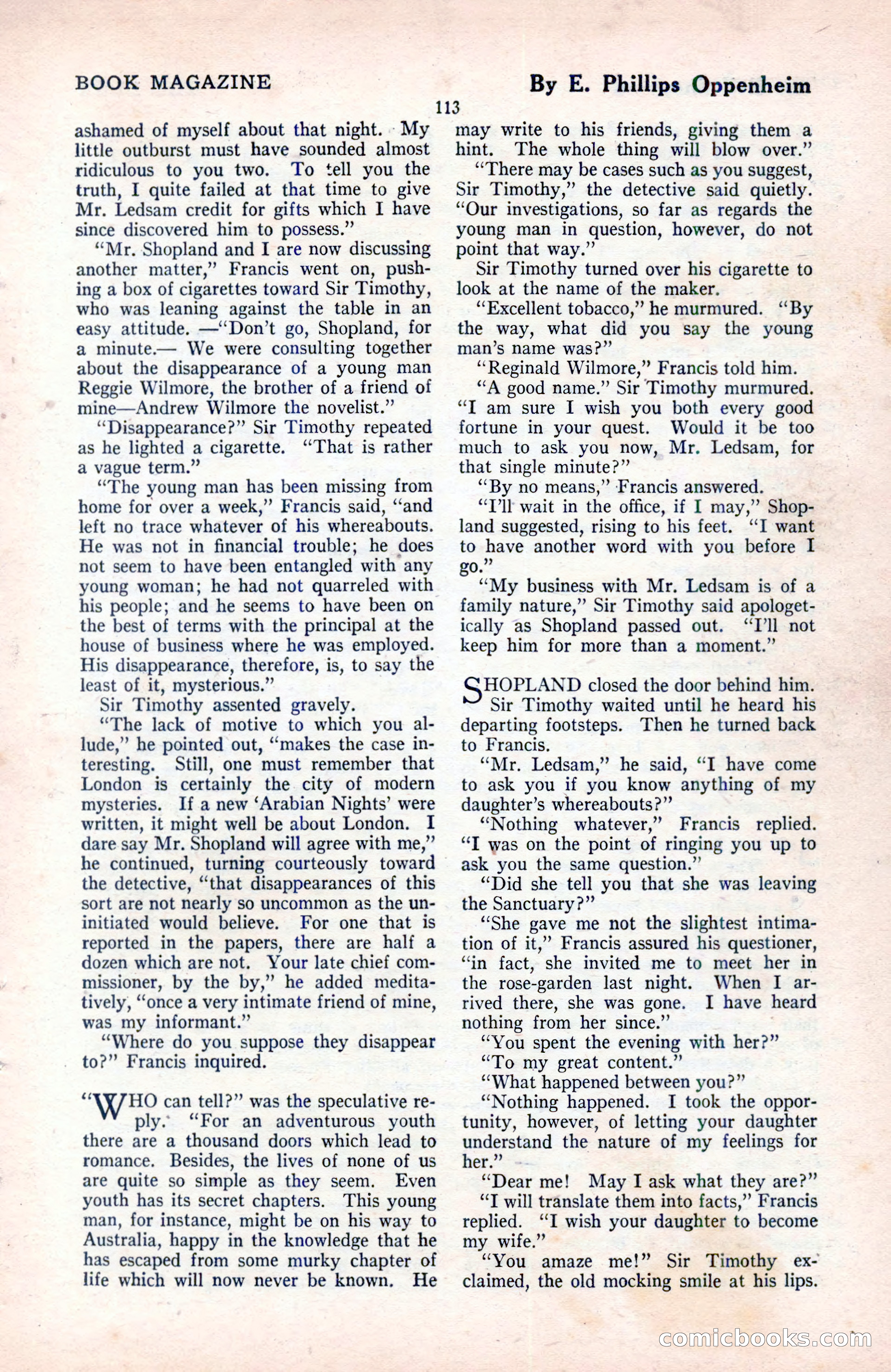The Blue Book Magazine, August 1922 — page 119 of 208