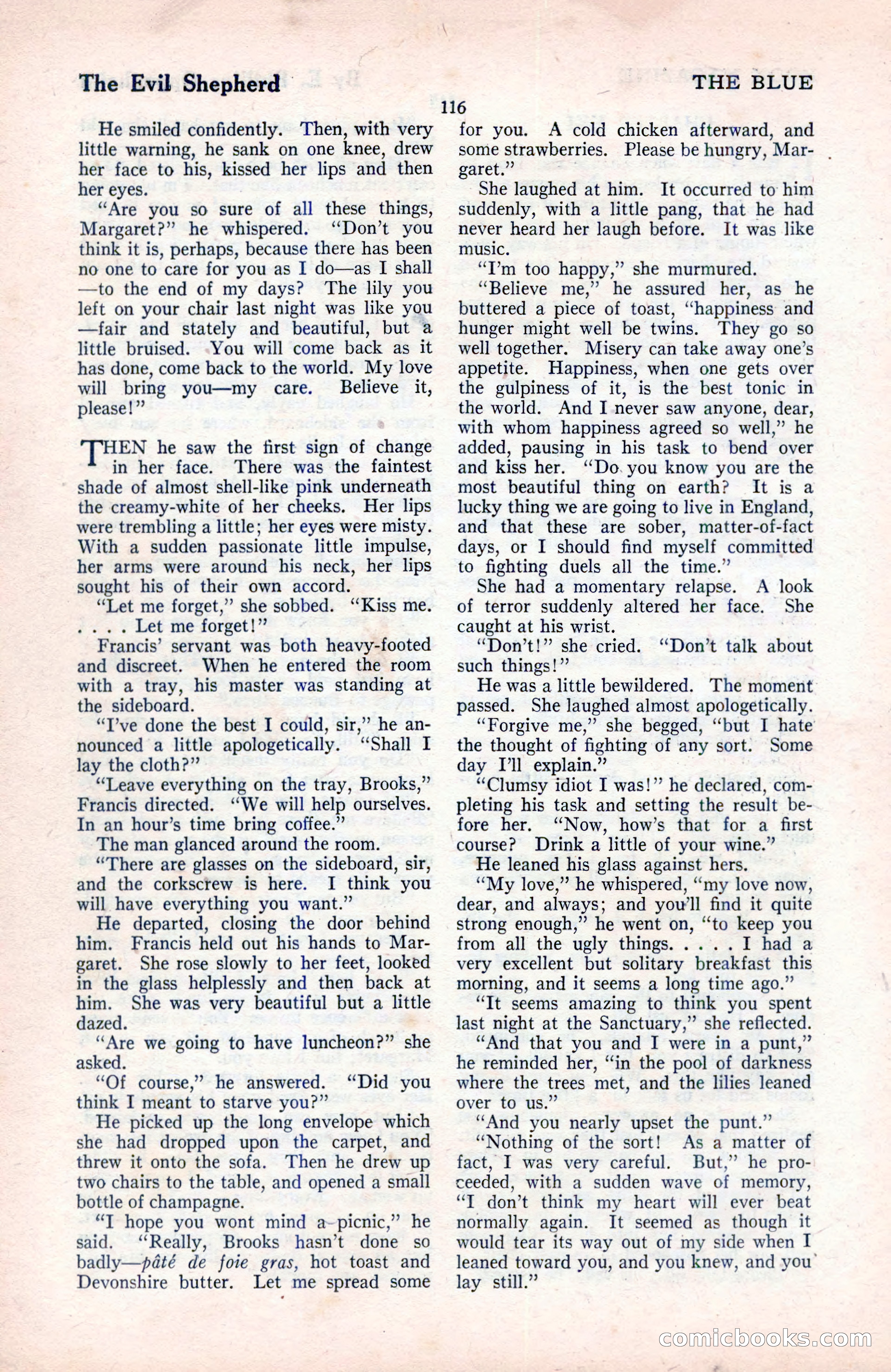 The Blue Book Magazine, August 1922 — page 122 of 208