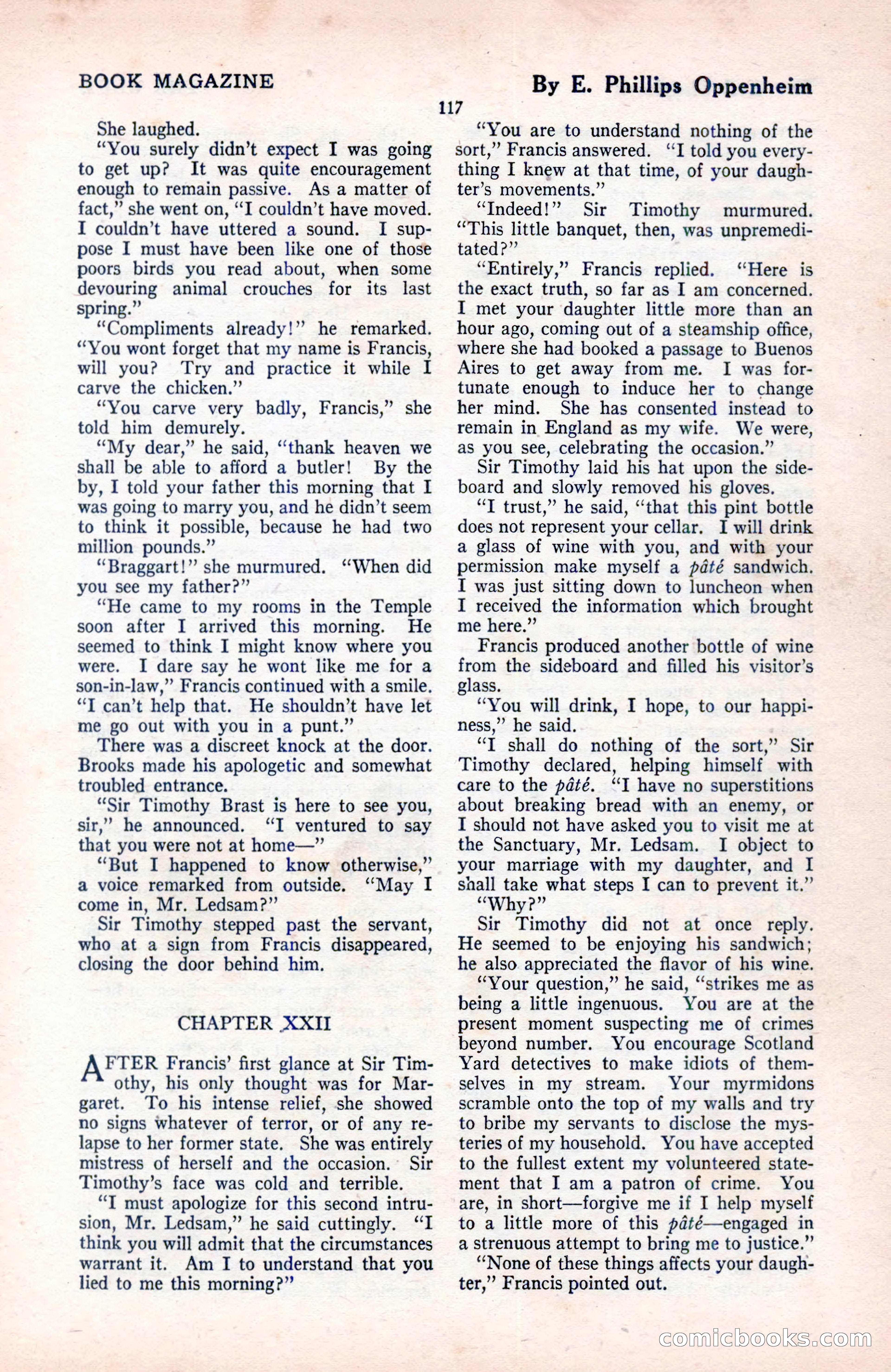 The Blue Book Magazine, August 1922 — page 123 of 208