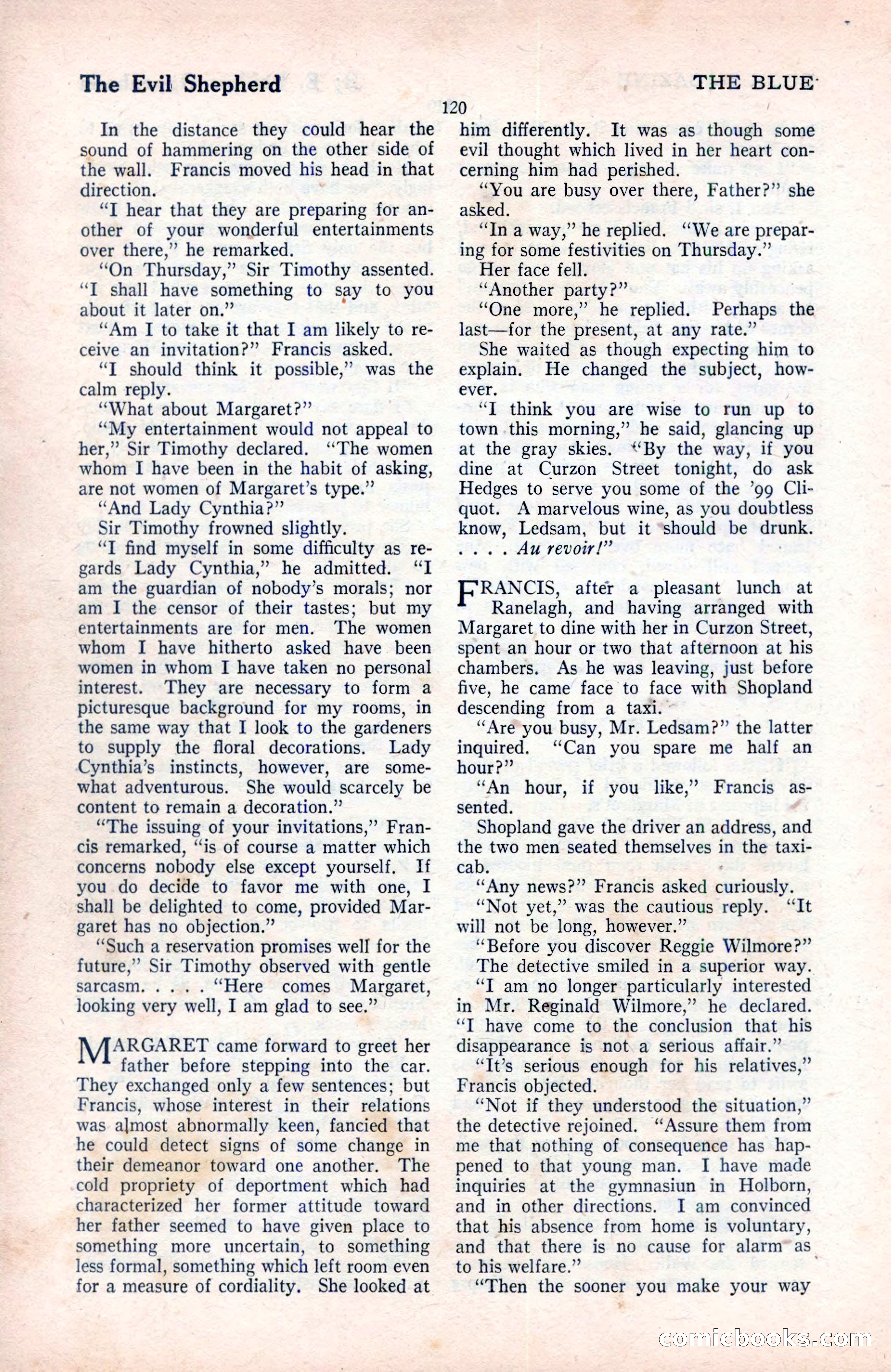 The Blue Book Magazine, August 1922 — page 126 of 208
