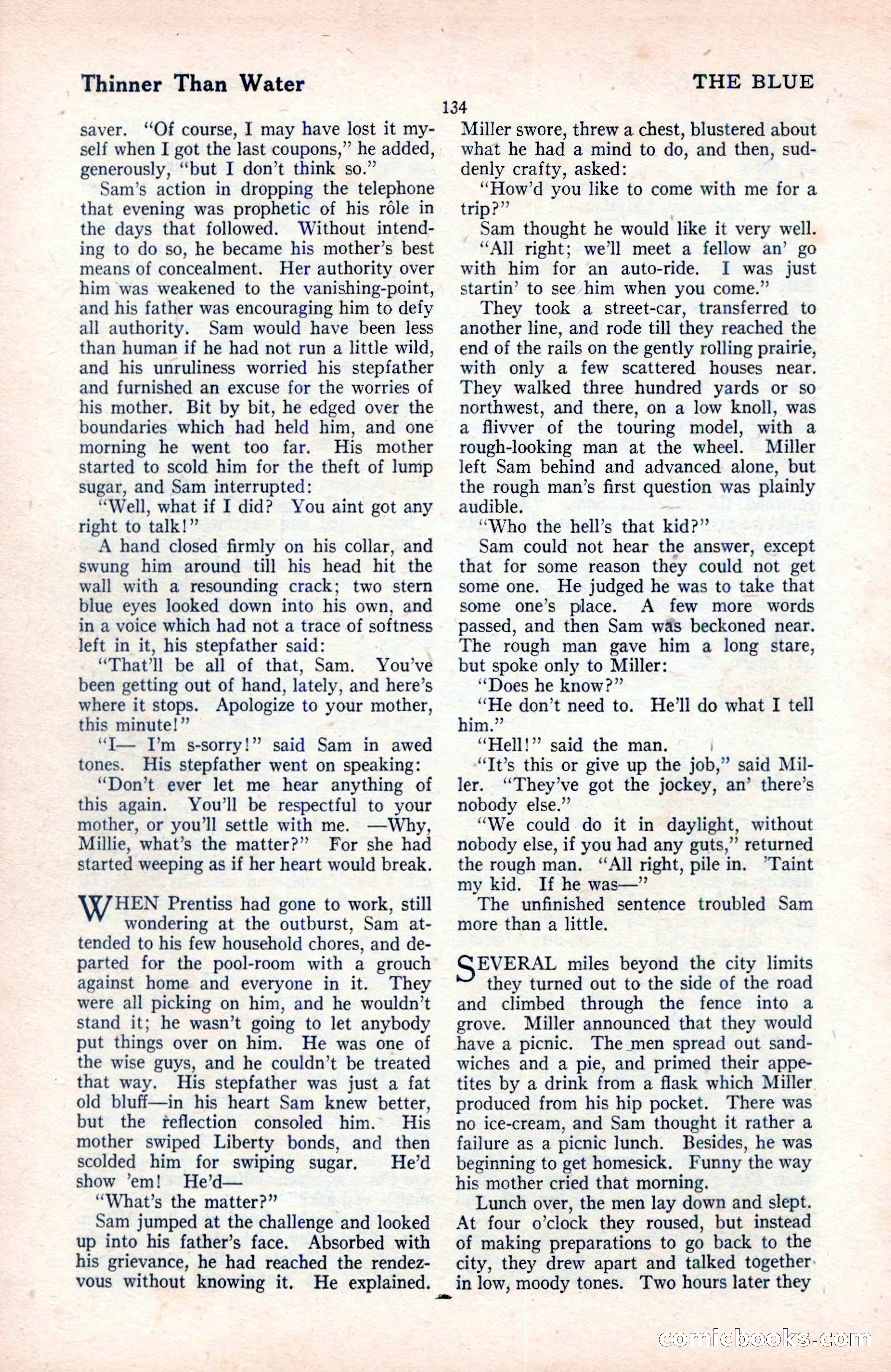 The Blue Book Magazine, August 1922 — page 140 of 208