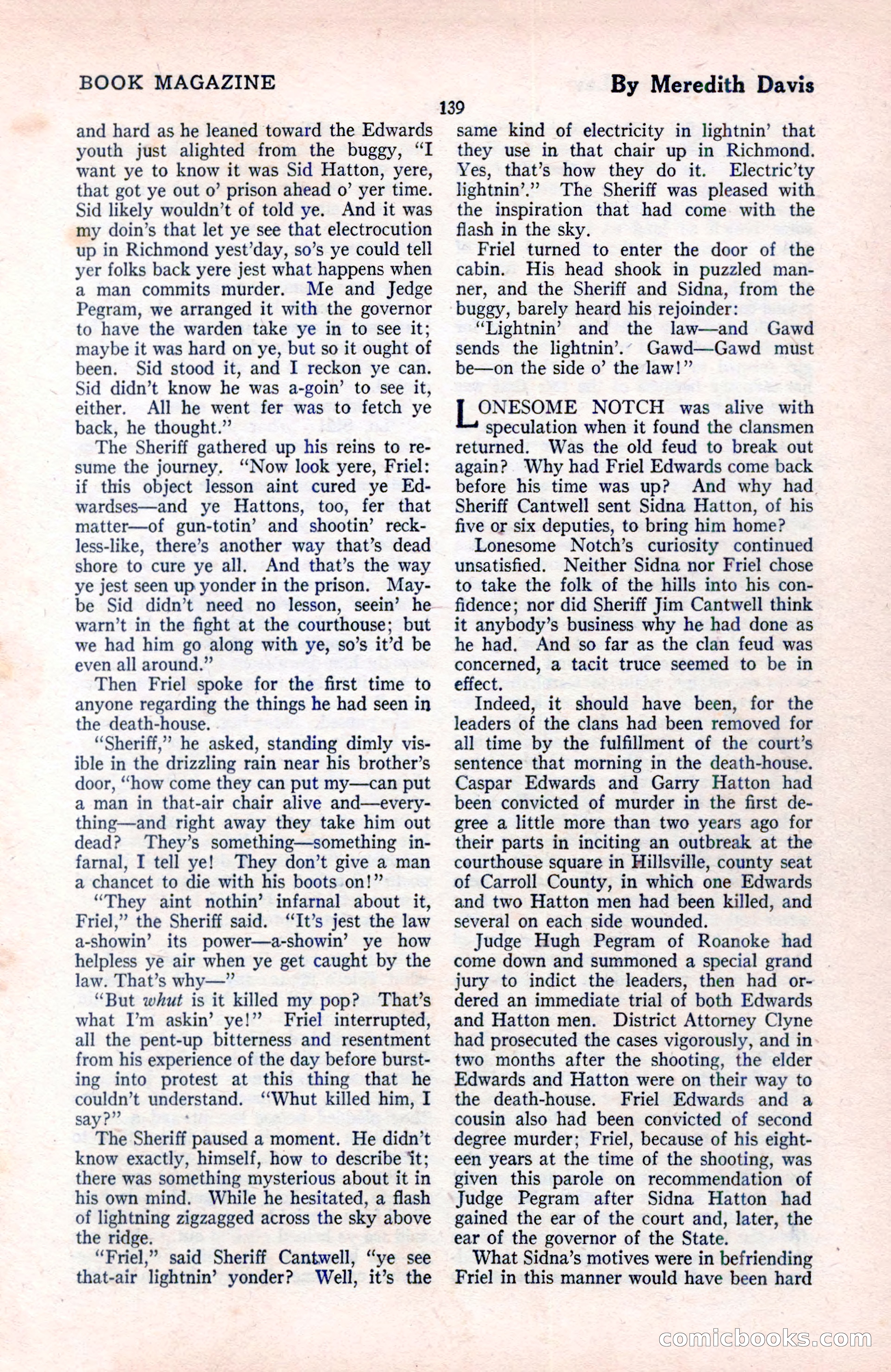 The Blue Book Magazine, August 1922 — page 145 of 208