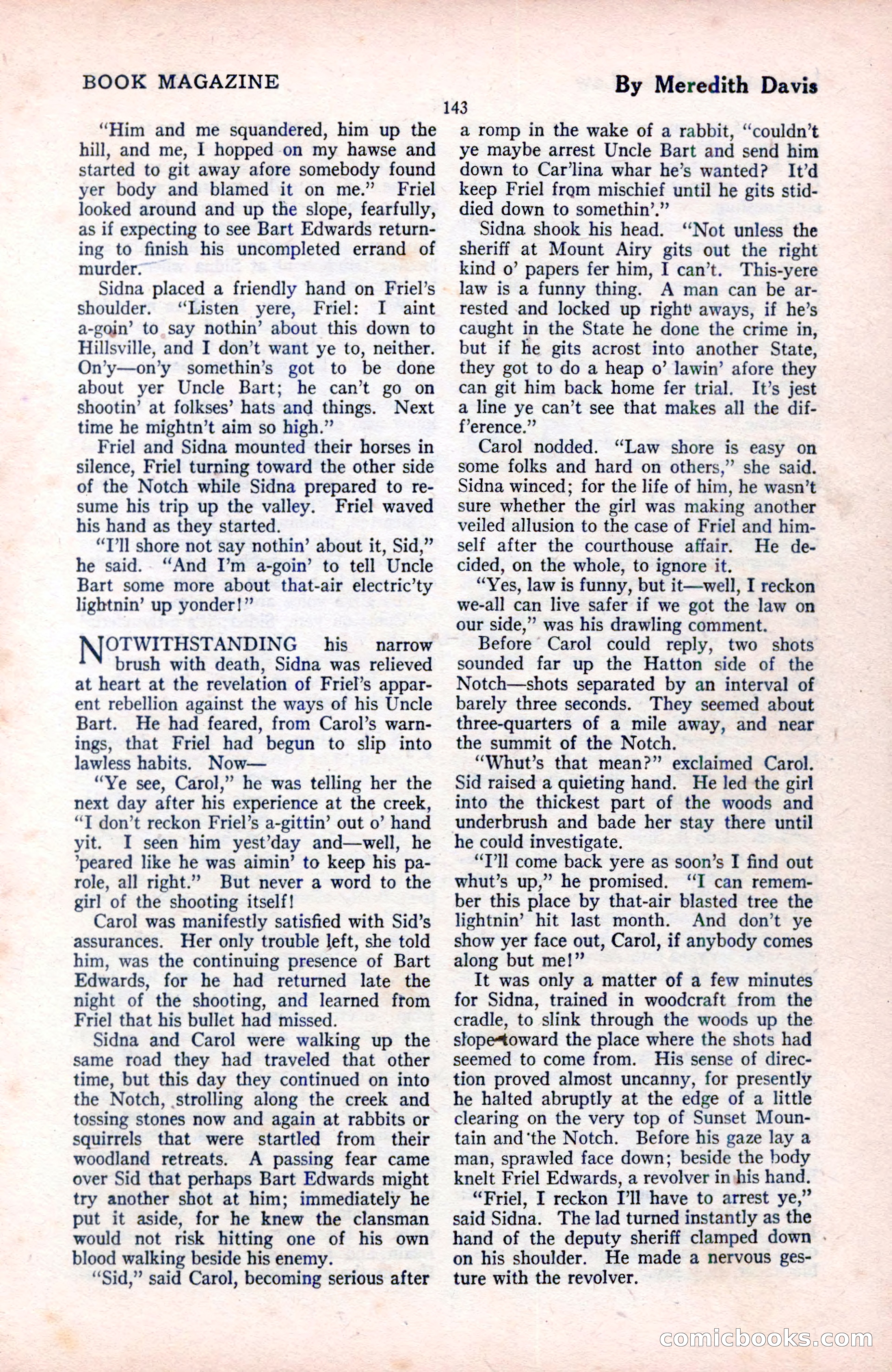 The Blue Book Magazine, August 1922 — page 149 of 208
