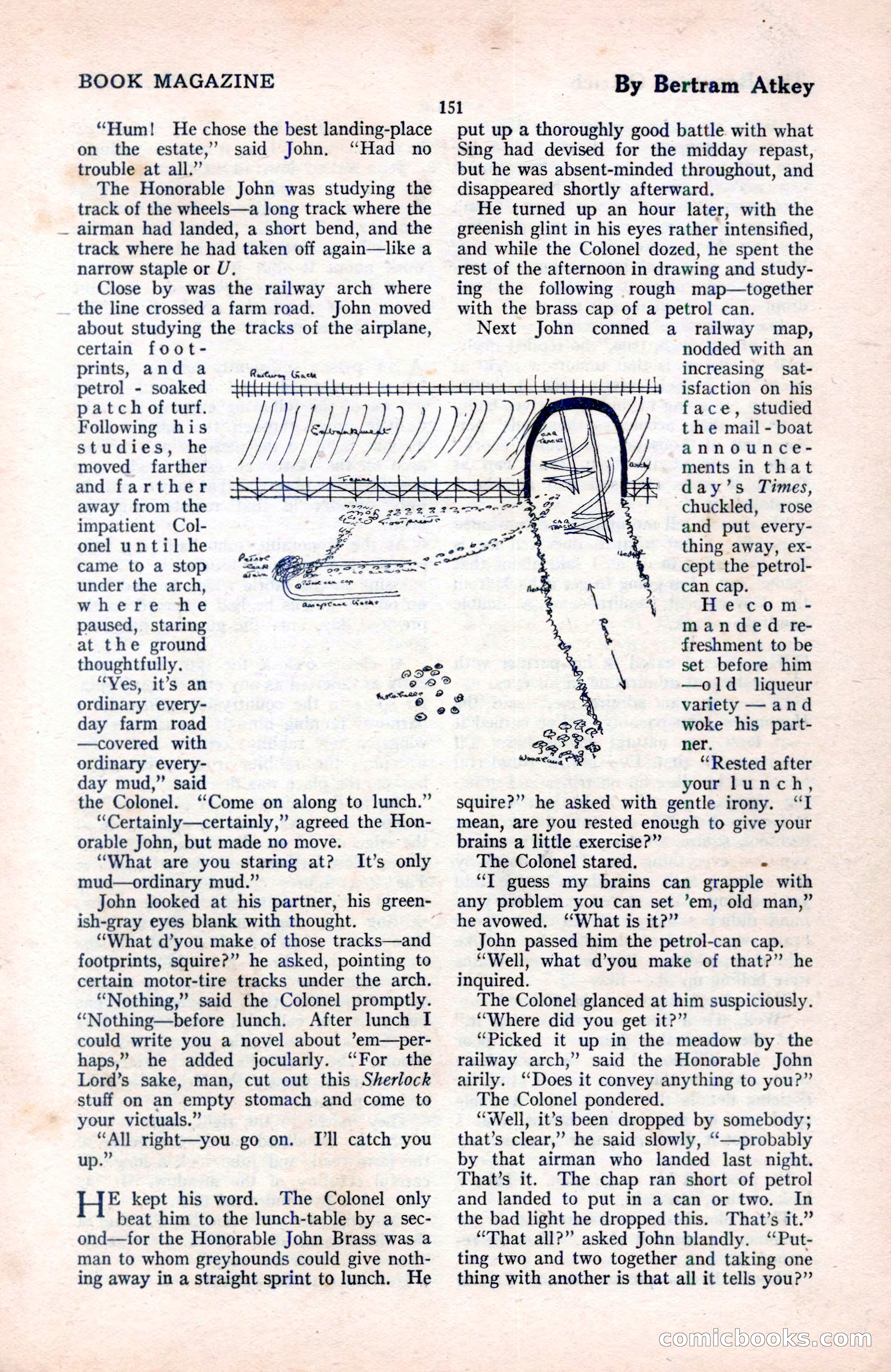 The Blue Book Magazine, August 1922 — page 157 of 208