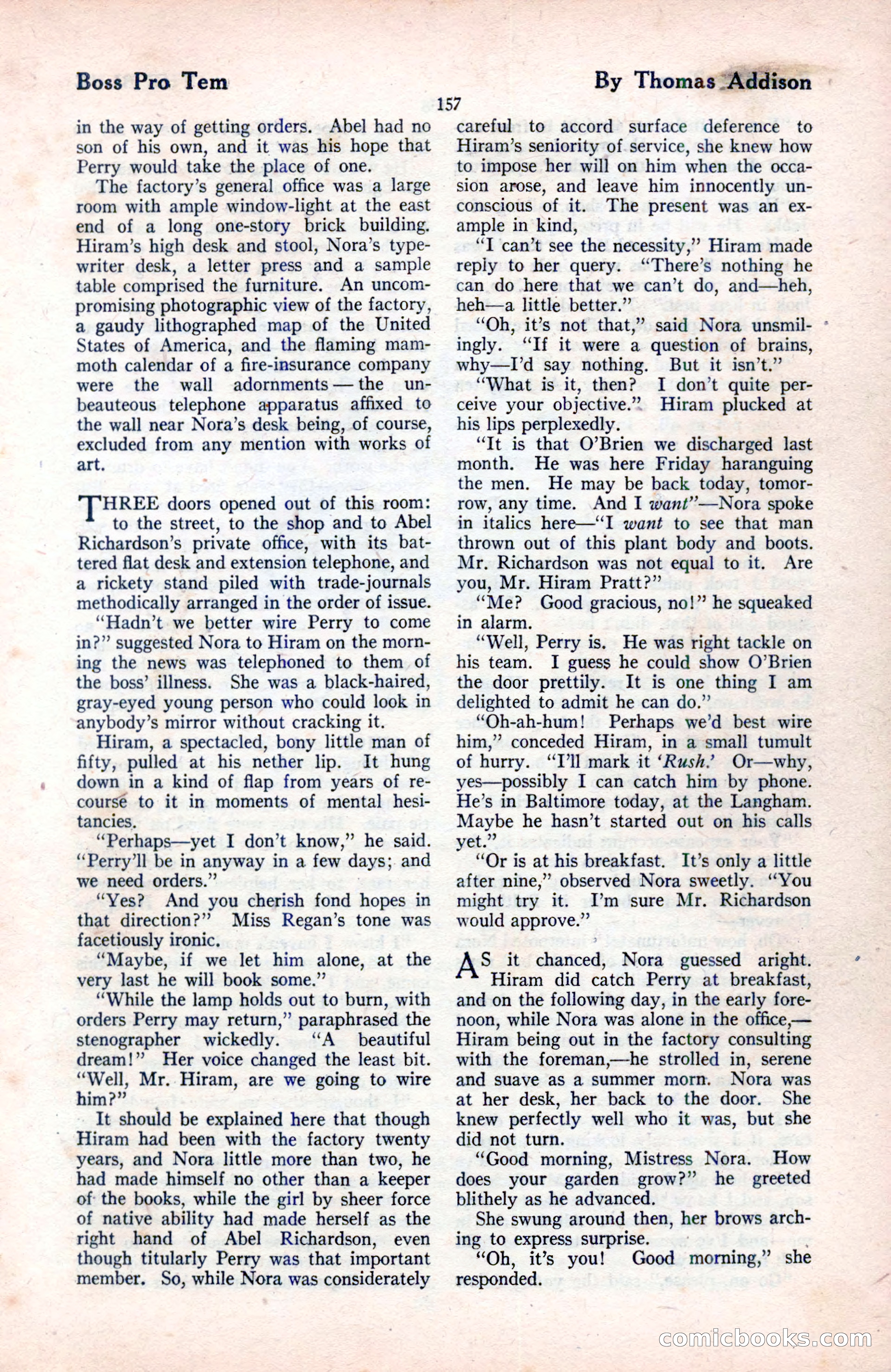 The Blue Book Magazine, August 1922 — page 163 of 208