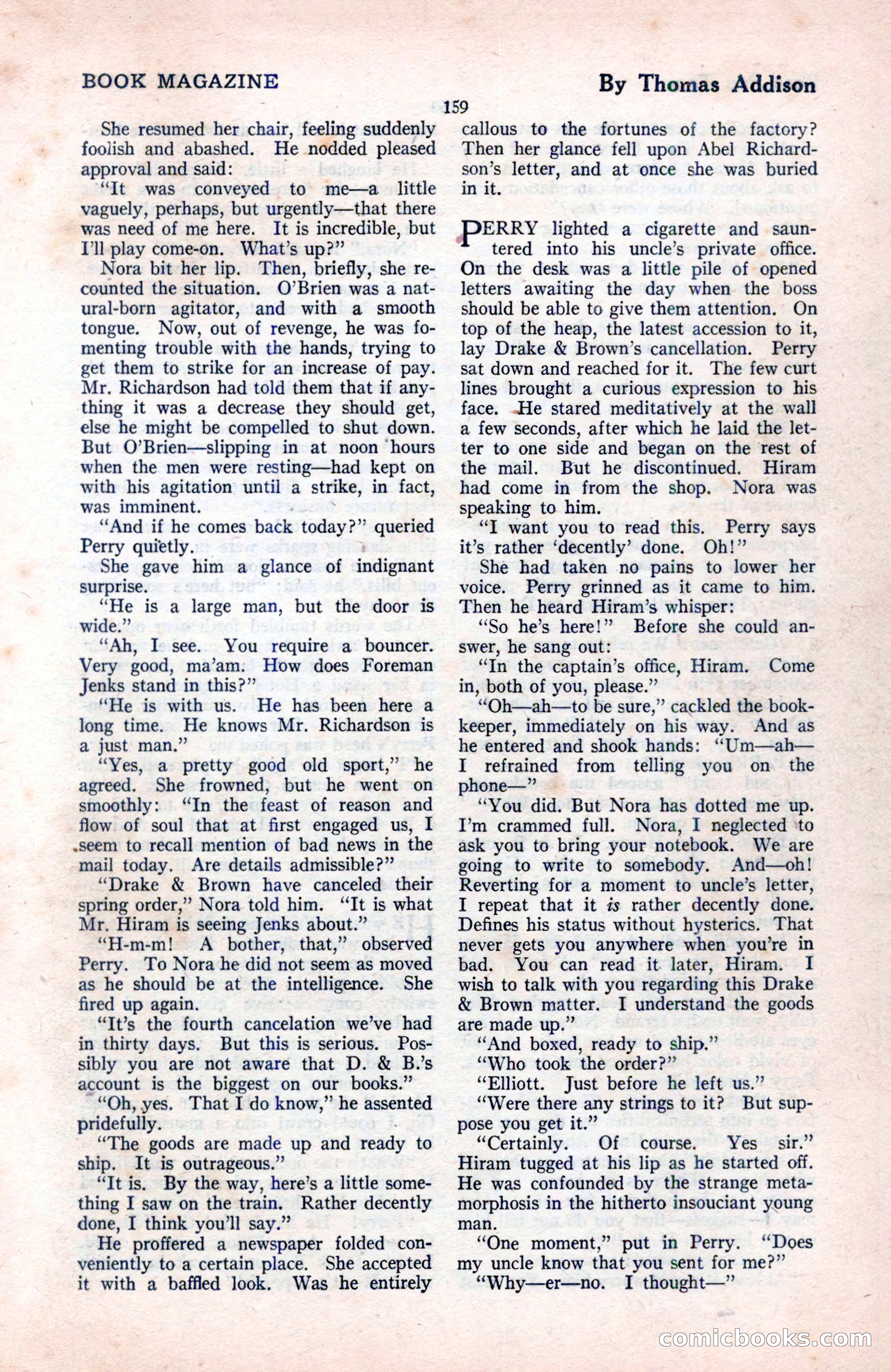 The Blue Book Magazine, August 1922 — page 165 of 208
