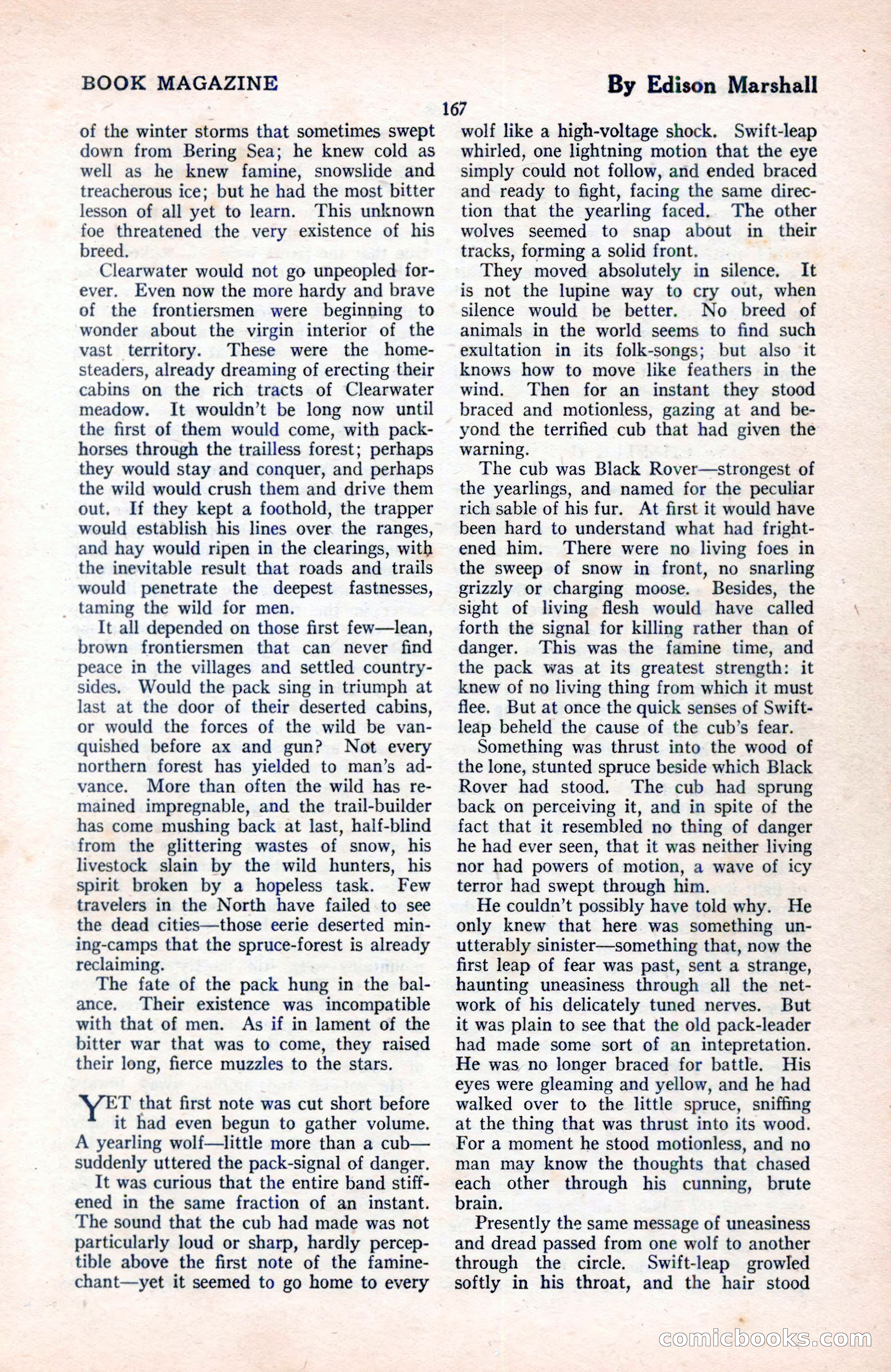 The Blue Book Magazine, August 1922 — page 173 of 208