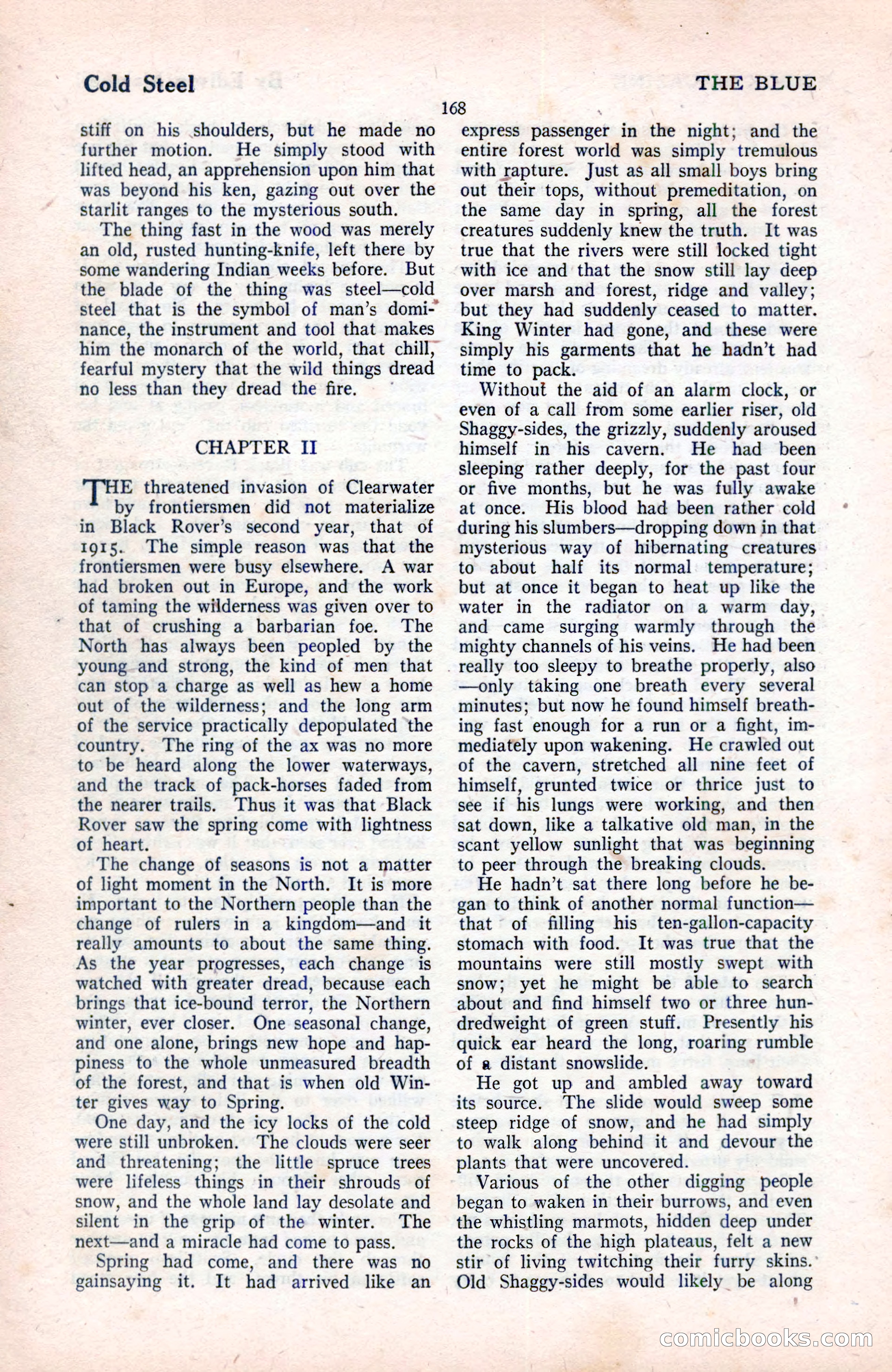 The Blue Book Magazine, August 1922 — page 174 of 208