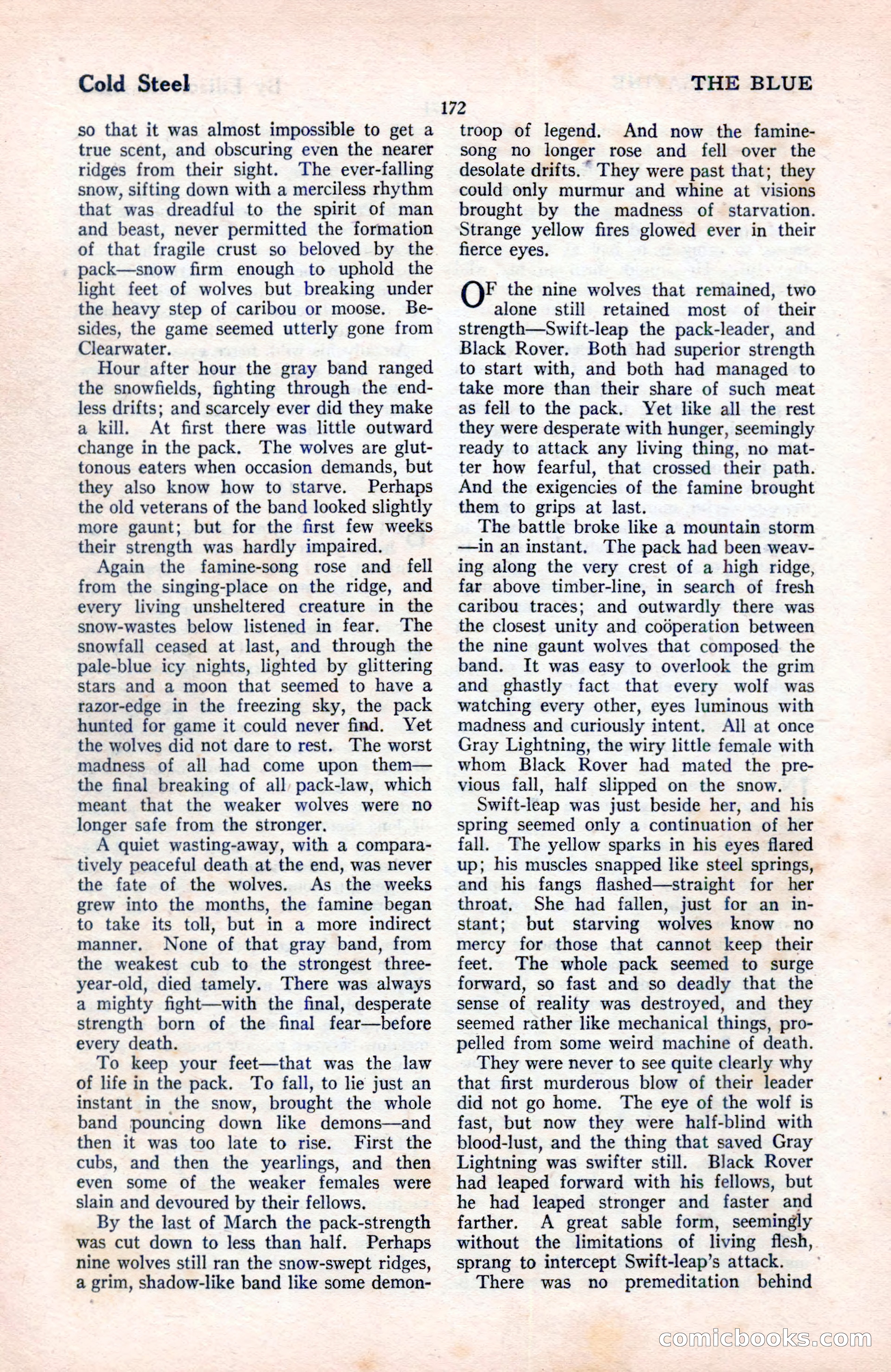 The Blue Book Magazine, August 1922 — page 178 of 208