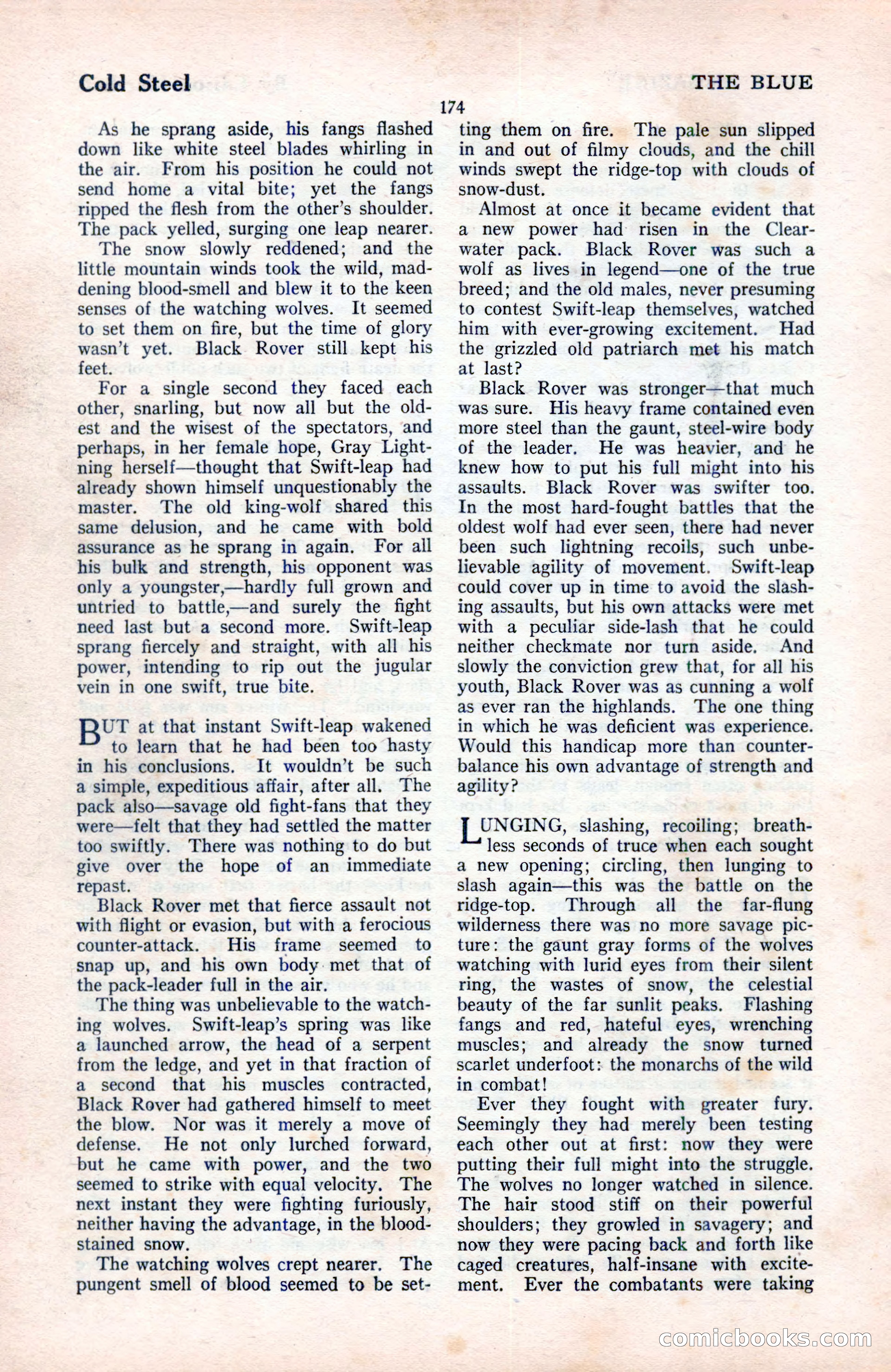 The Blue Book Magazine, August 1922 — page 180 of 208