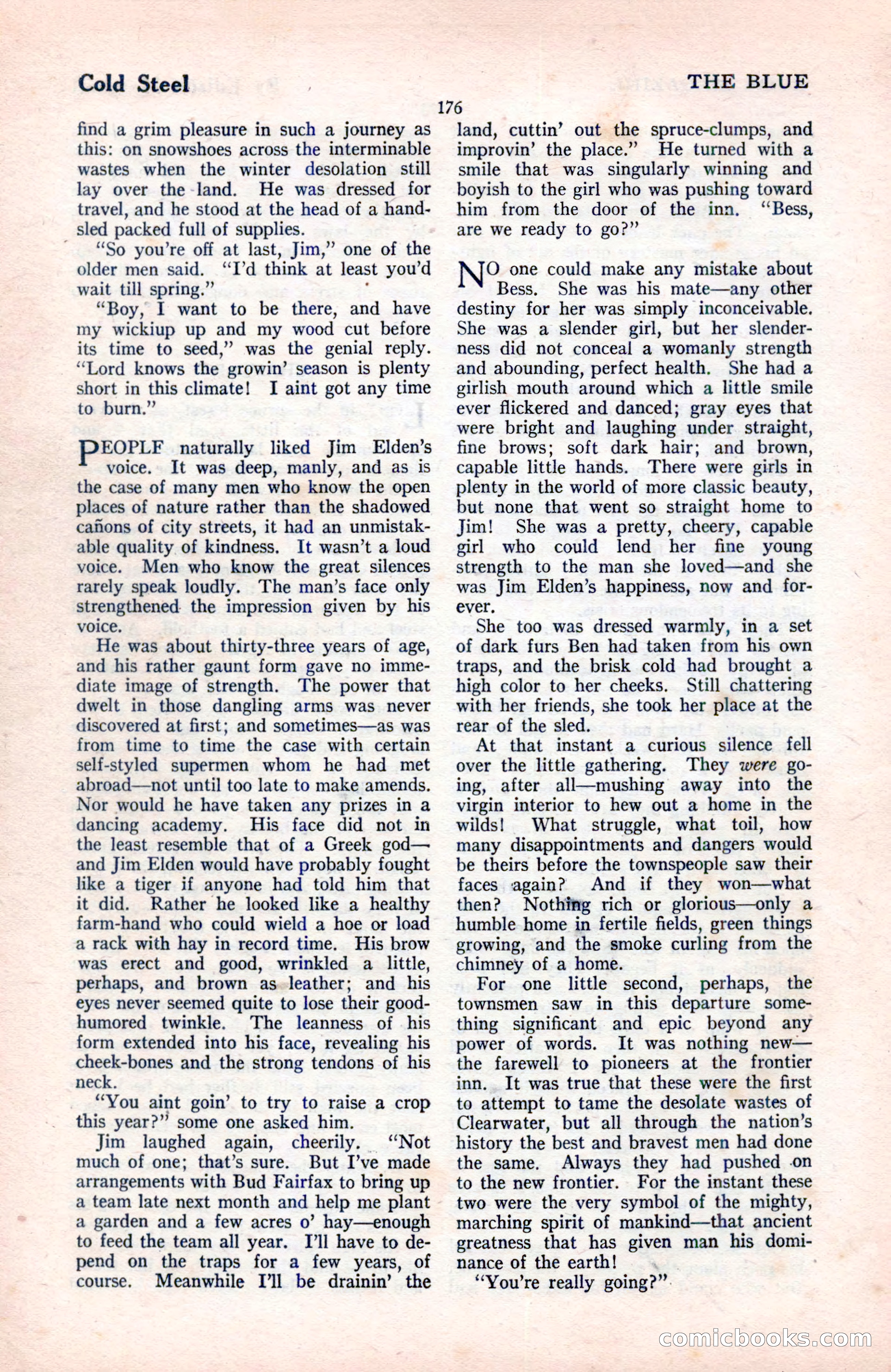 The Blue Book Magazine, August 1922 — page 182 of 208