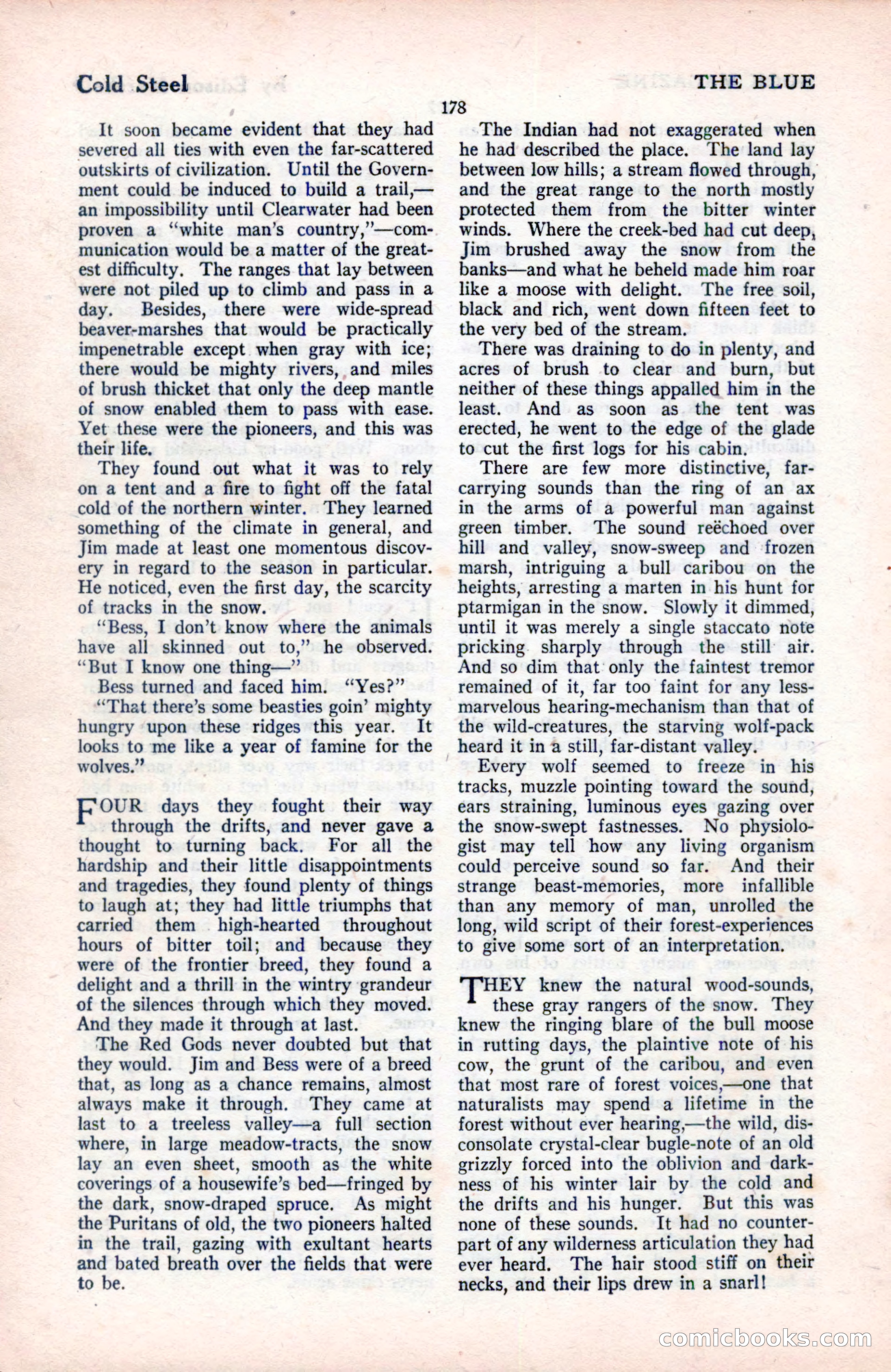 The Blue Book Magazine, August 1922 — page 184 of 208