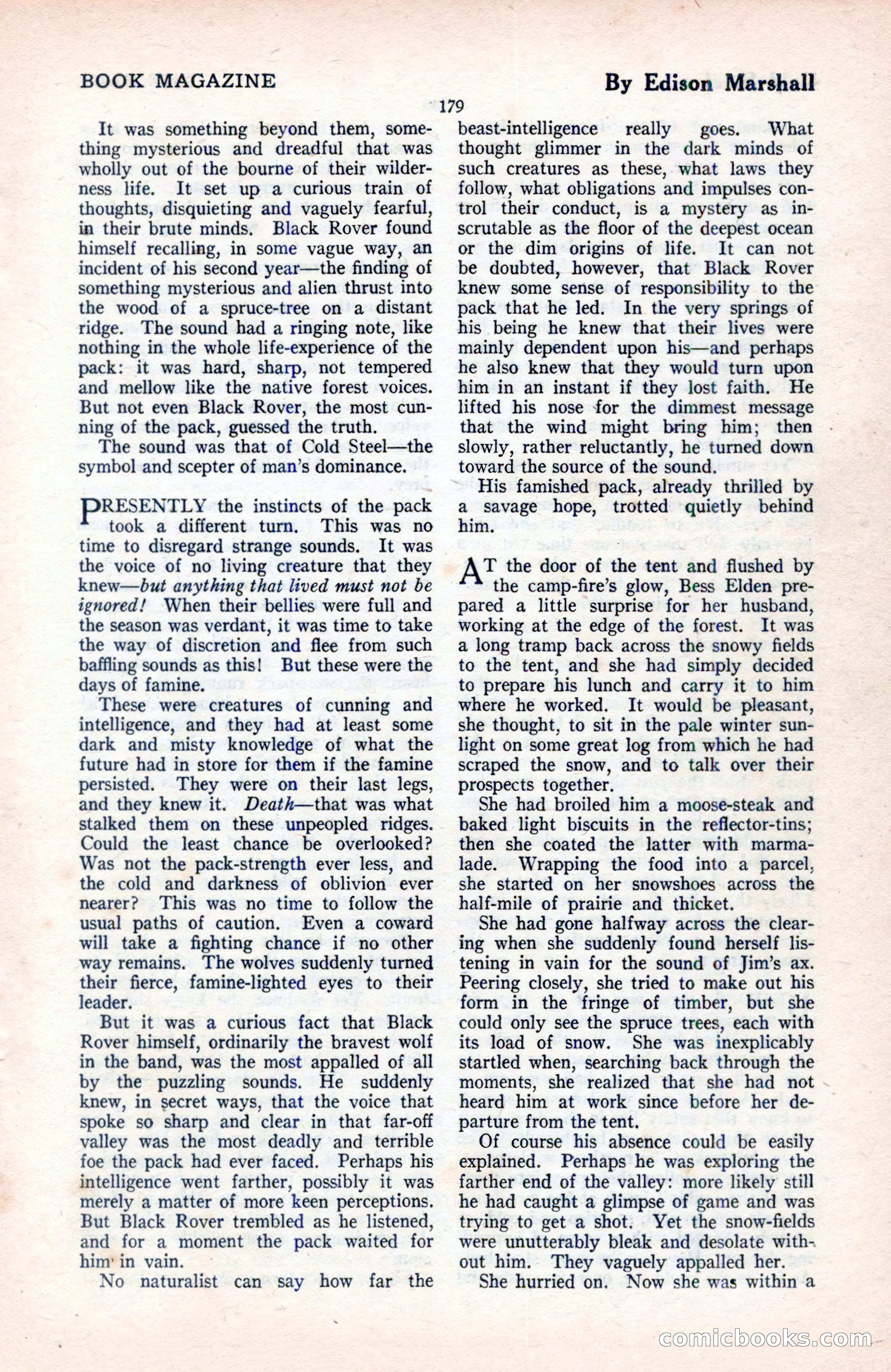 The Blue Book Magazine, August 1922 — page 185 of 208