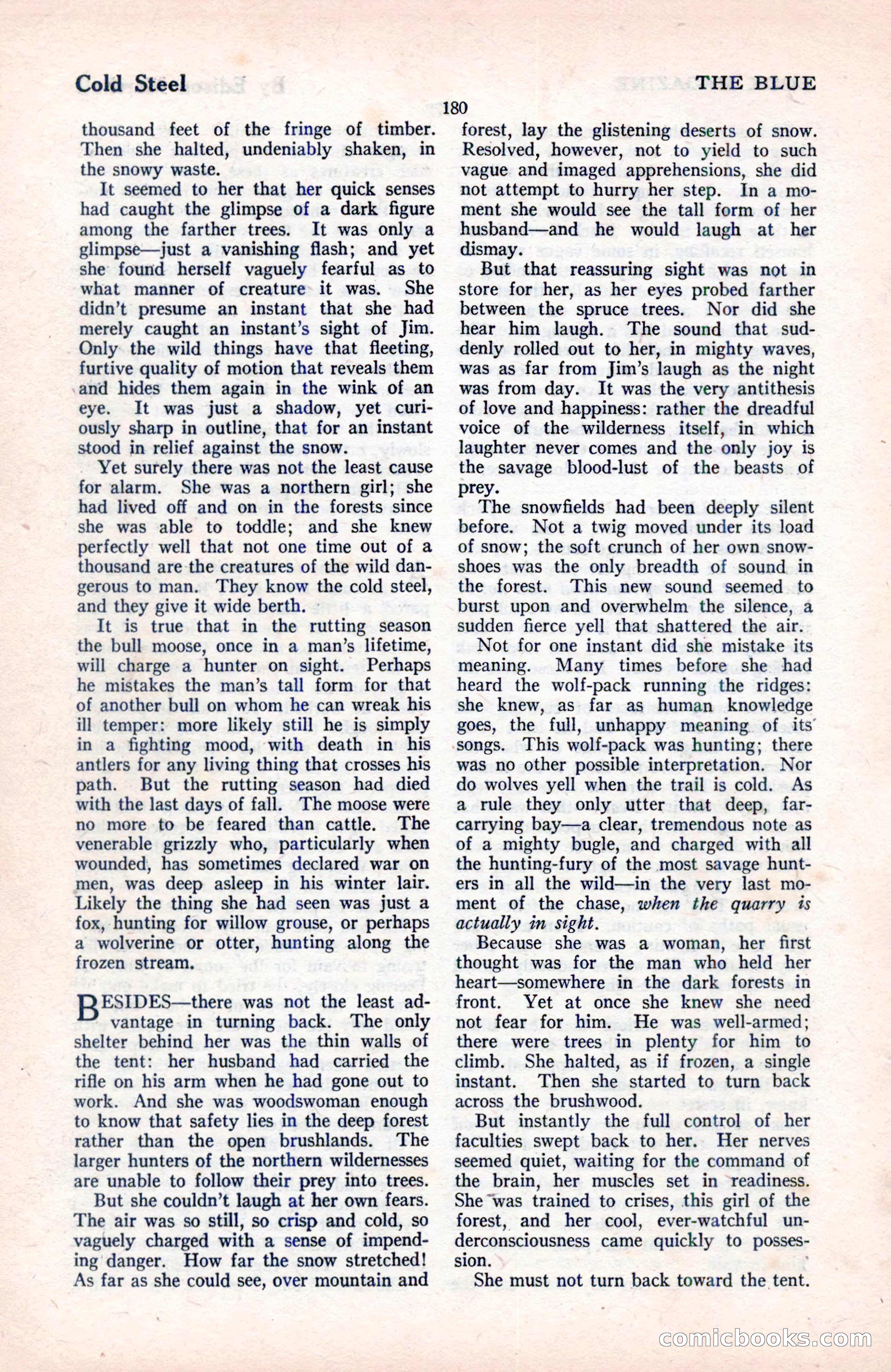 The Blue Book Magazine, August 1922 — page 186 of 208