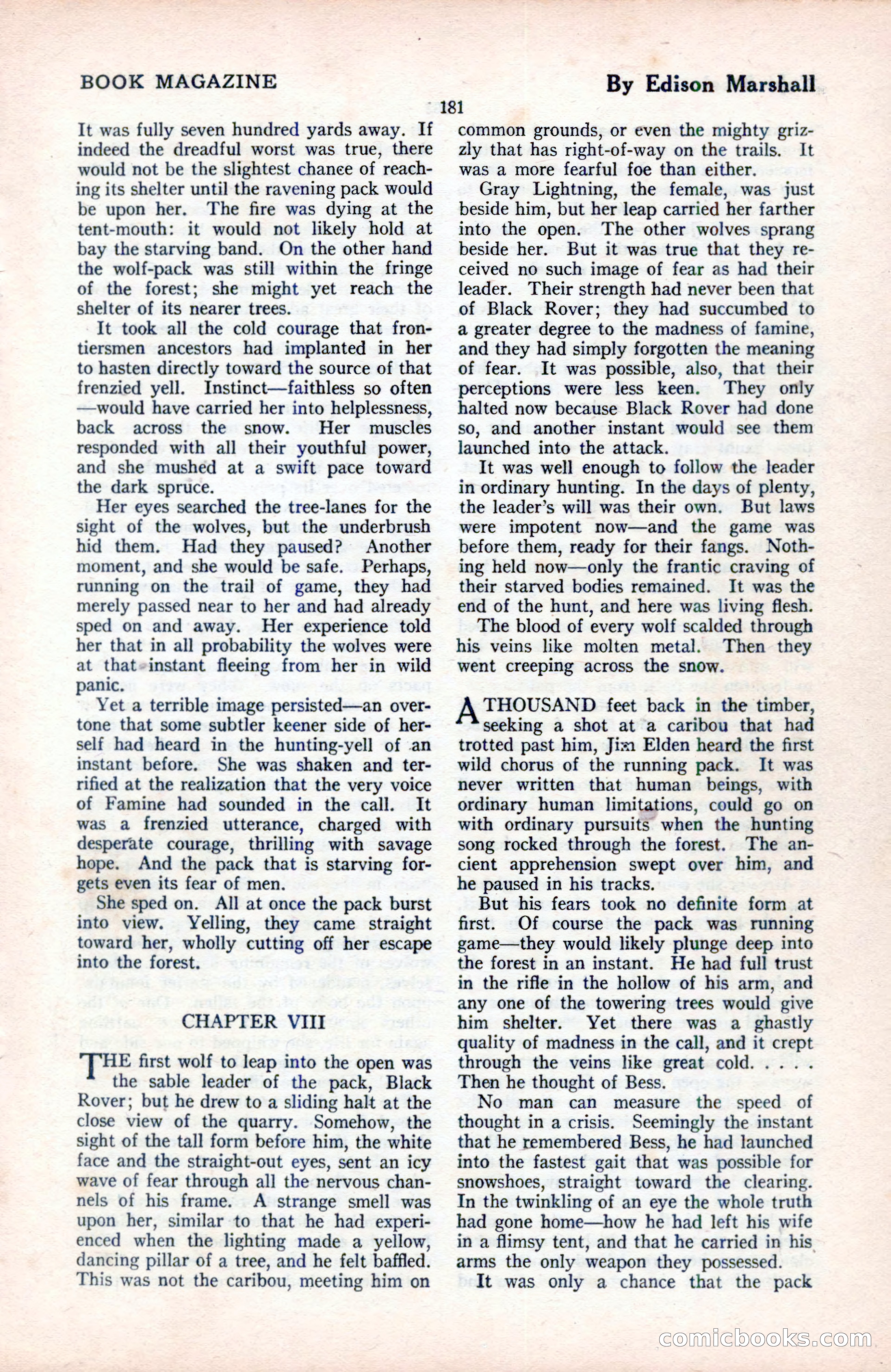 The Blue Book Magazine, August 1922 — page 187 of 208