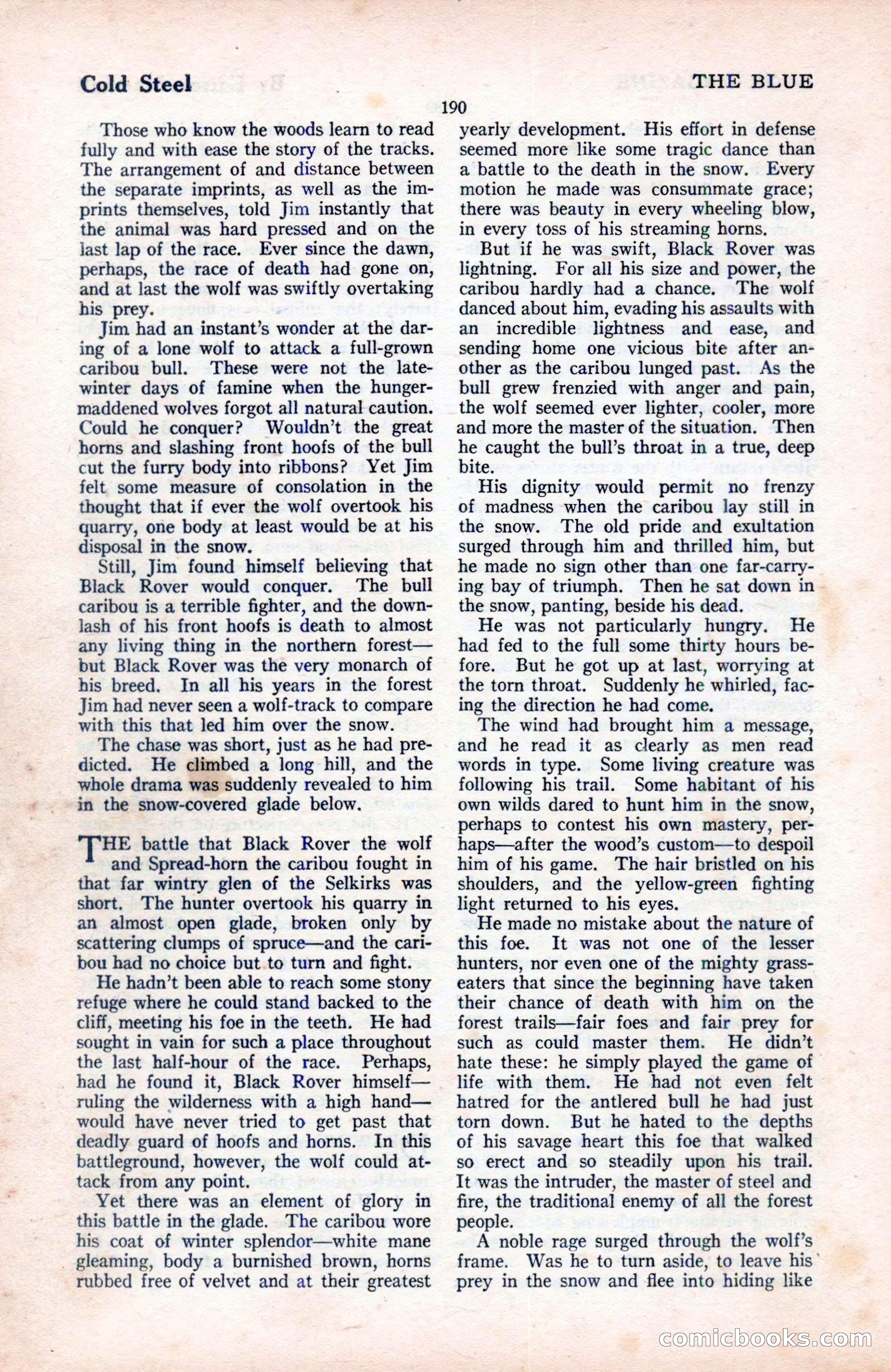The Blue Book Magazine, August 1922 — page 196 of 208