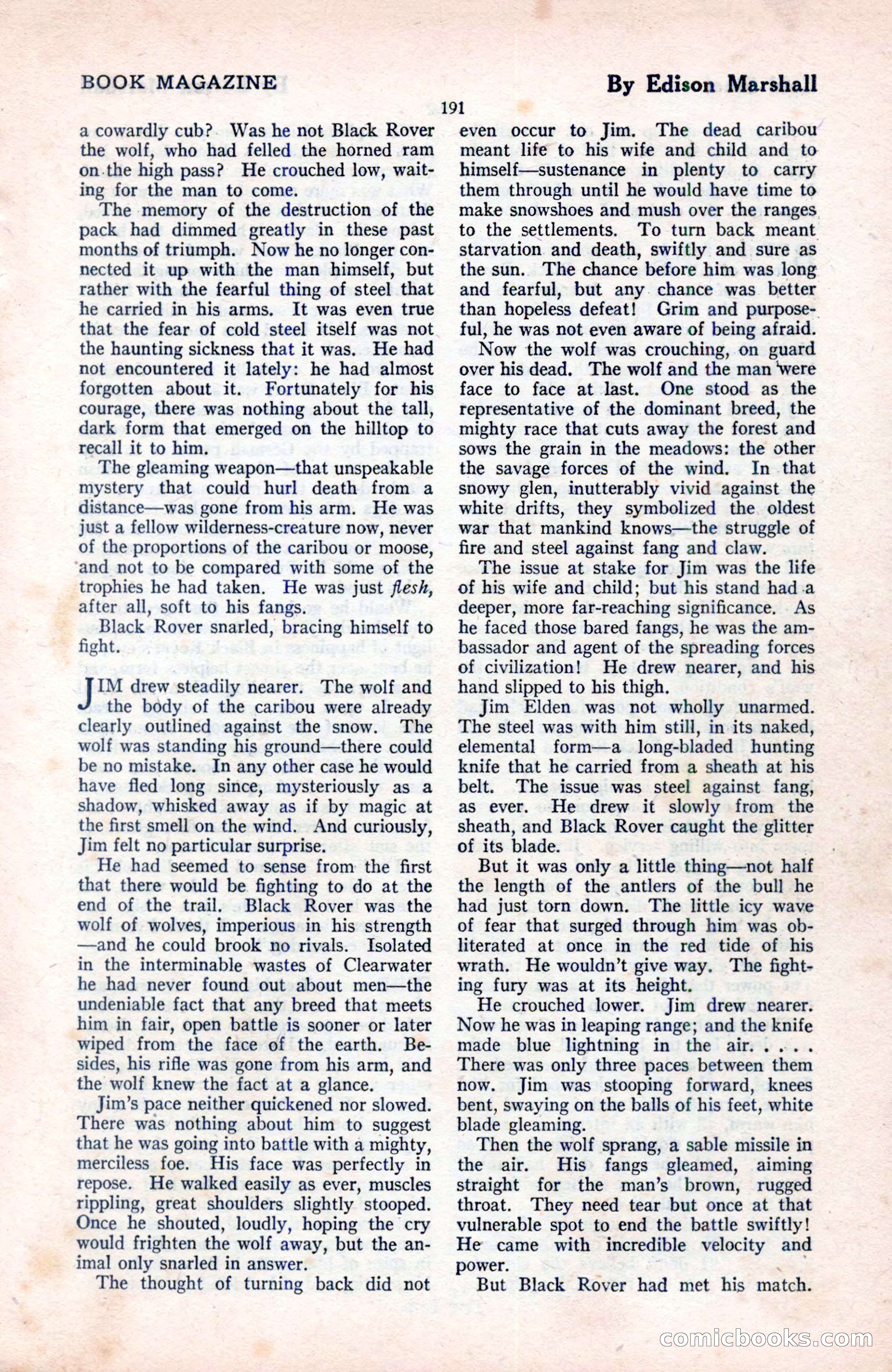 The Blue Book Magazine, August 1922 — page 197 of 208